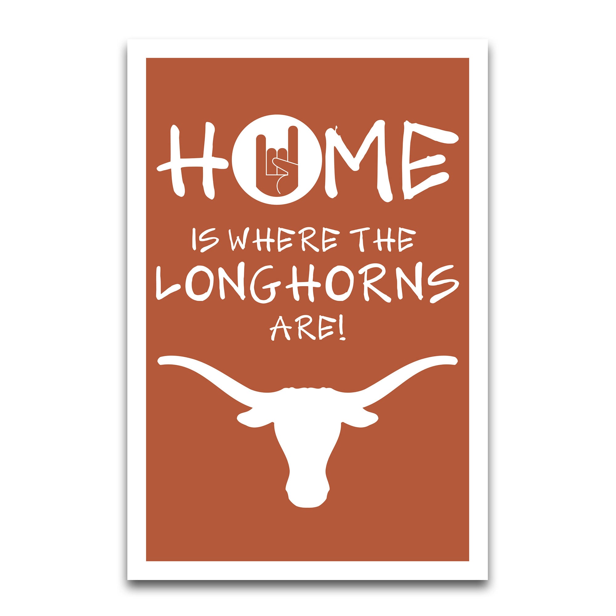 Drapeau de jardin Texas Longhorns 12" x 18"