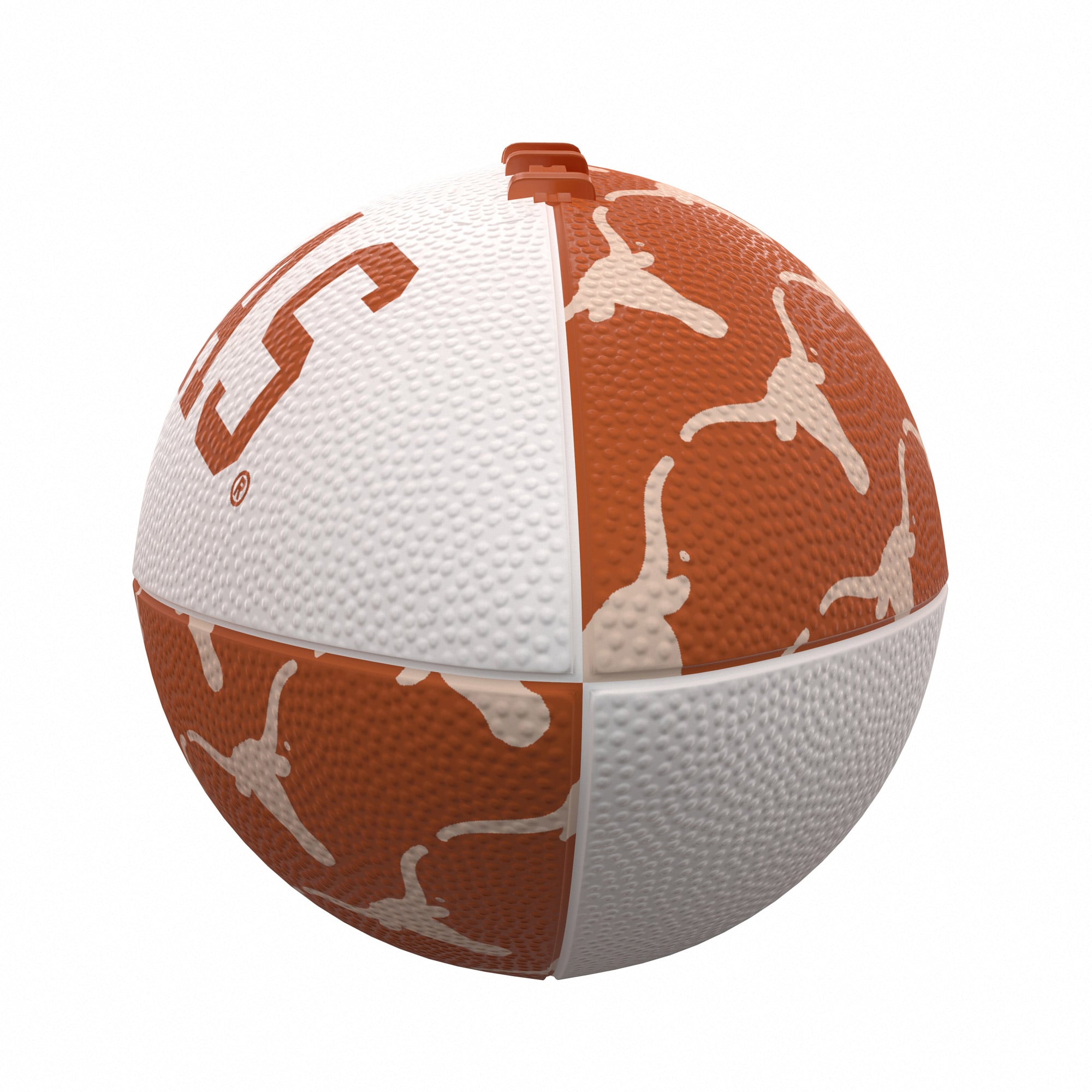 Texas Longhorns Mini Rubber Football