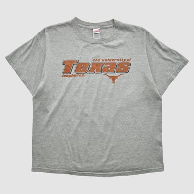 Texas Longhorns Soffe 2000s T-shirt - Heather Gray - M by Fanatics Real Vintage