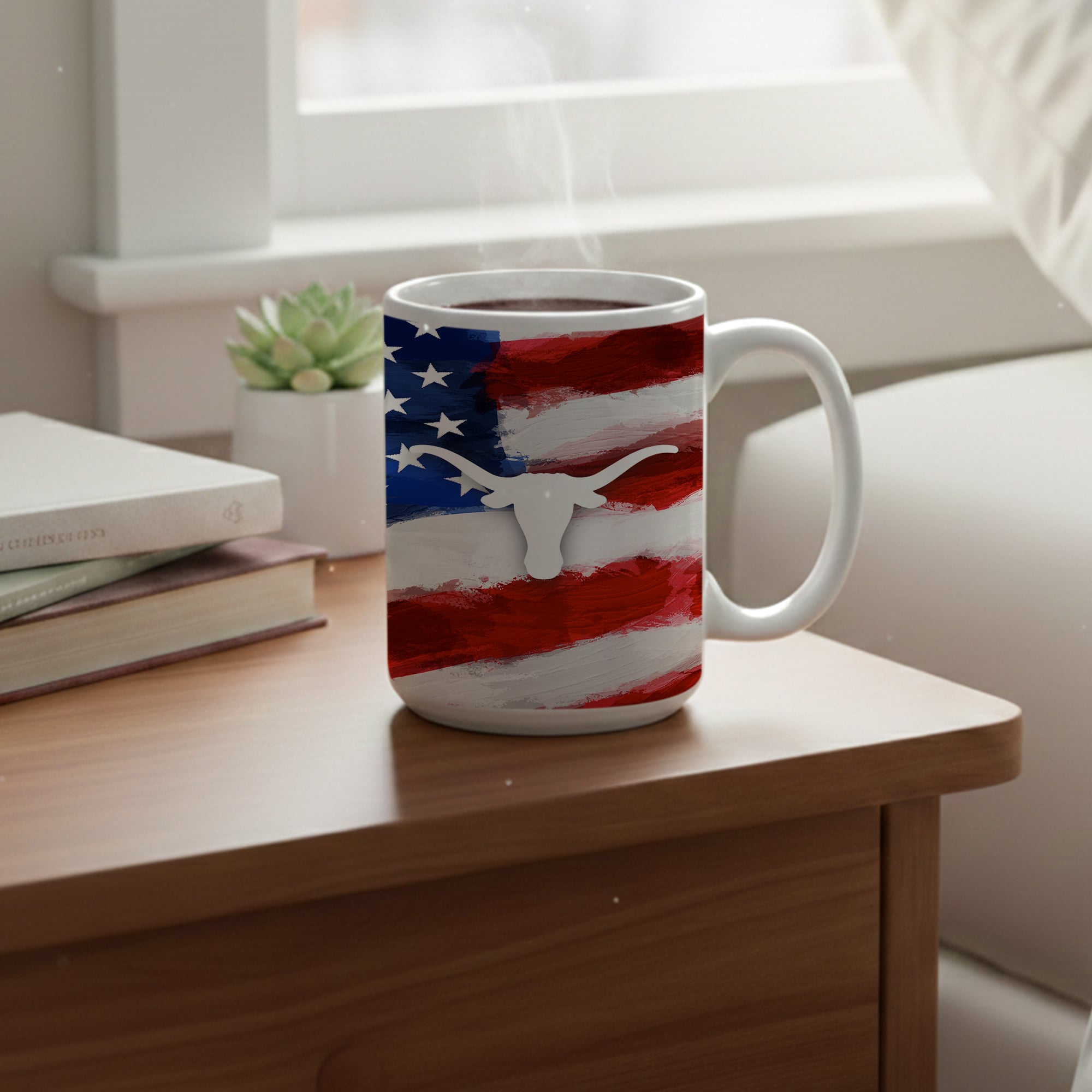 Texas Longhorns  Two-Pack 15oz. Americana Mug Set