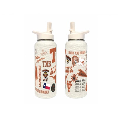 Texas Longhorns The Memory Company 34oz. Bling Quencher Bottle