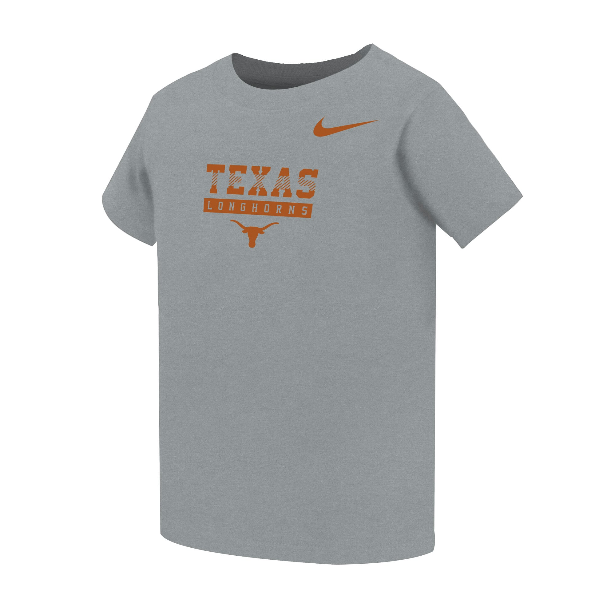 Toddler Nike Gray Texas Longhorns Name Bar Legend Dri-FIT T-Shirt