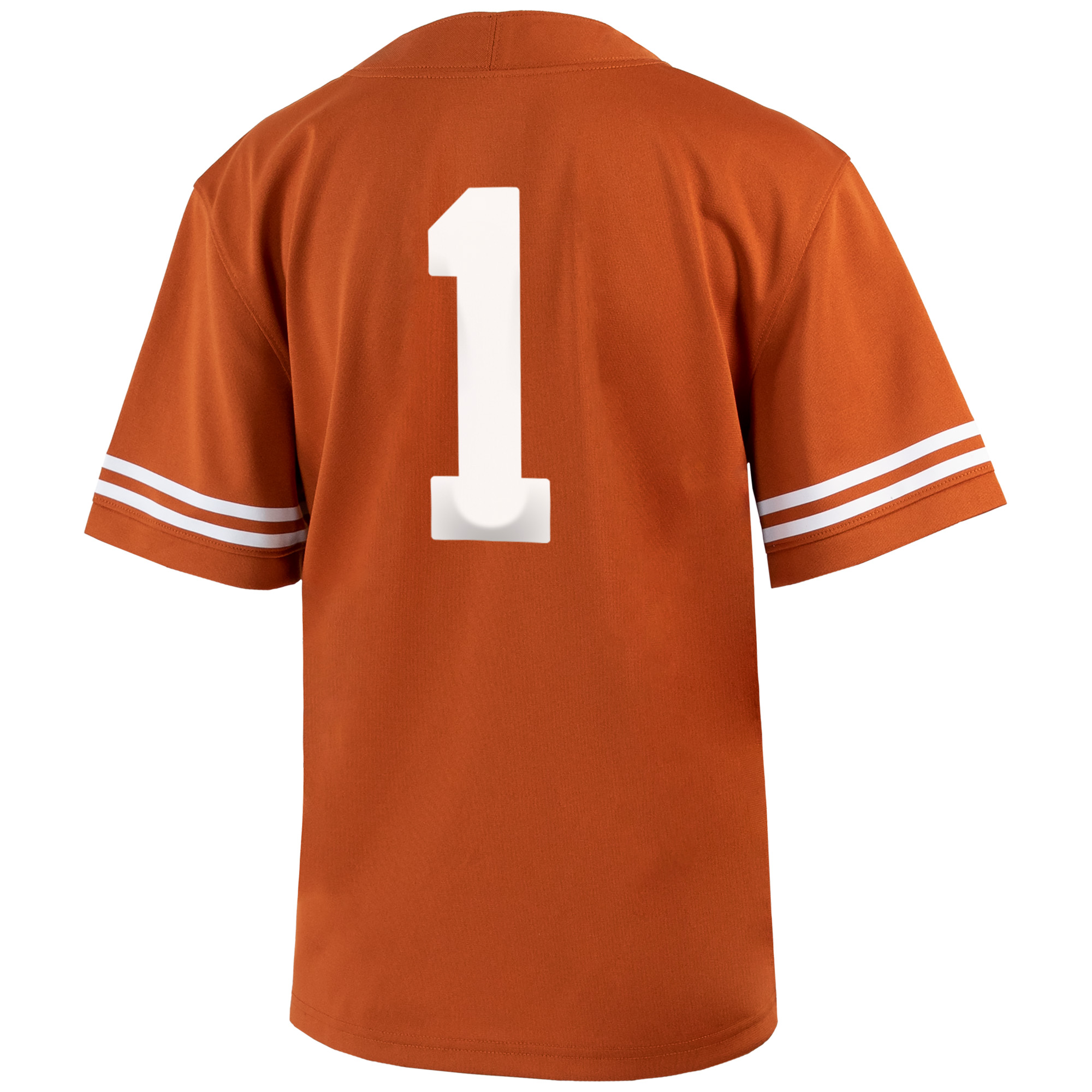 Maillot de football intouchable Nike #1 Texas Orange Longhorns pour tout-petit