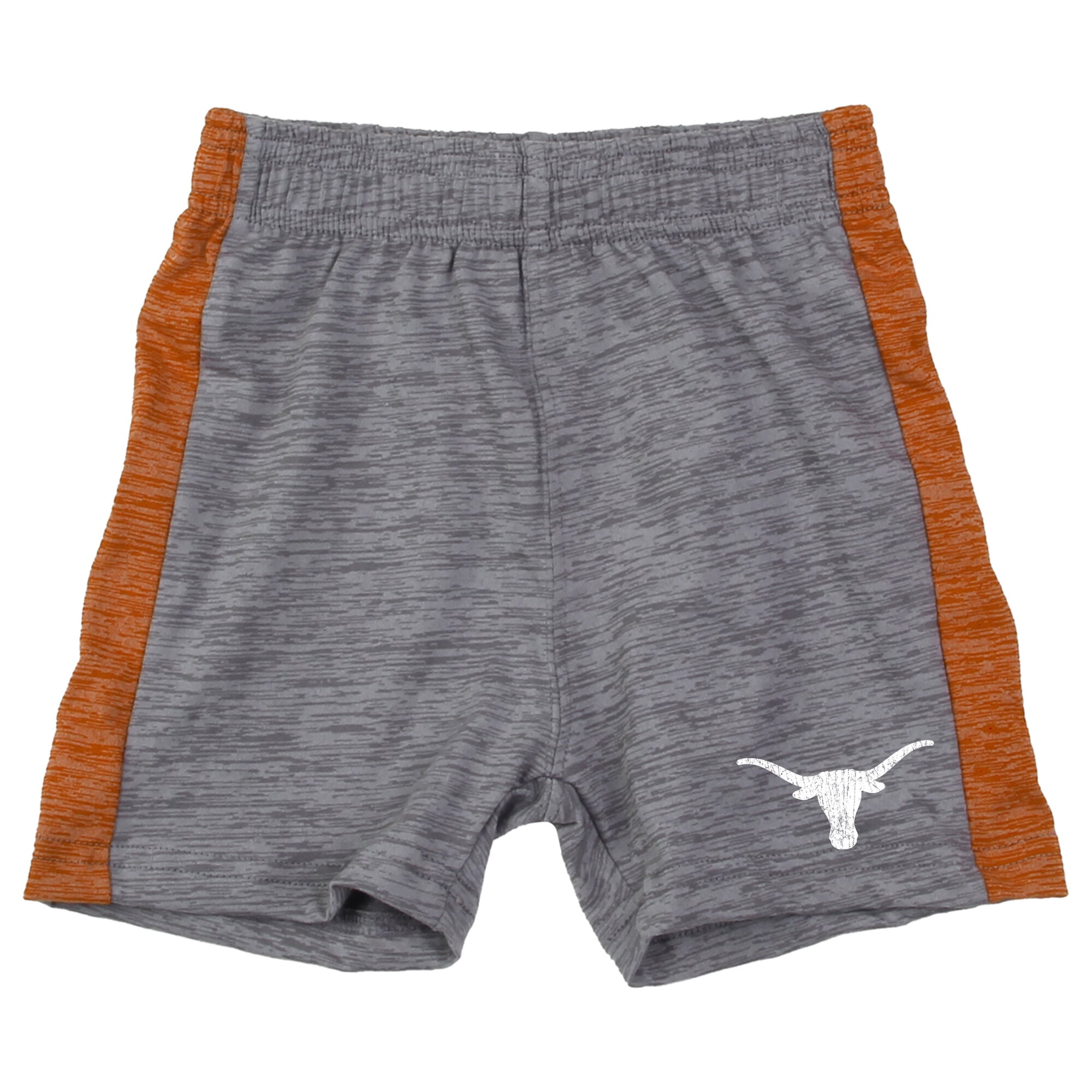 Ensemble t-shirt et short Wes & Willy Texas Orange Longhorns pour tout-petits, en laine nuageuse