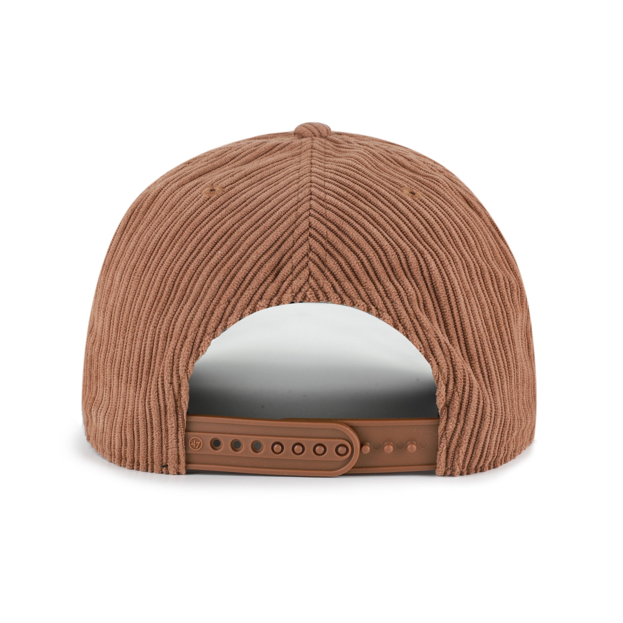 Chapeau unisexe en velours côtelé marron Texas Longhorns '47, modèle ajustable.