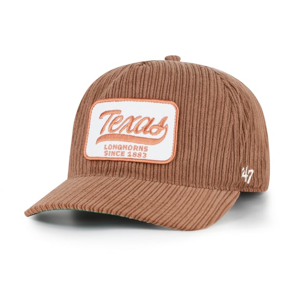 Unisex ’47 Brown Texas Longhorns Corduroy Patch Hitch Adjustable Hat