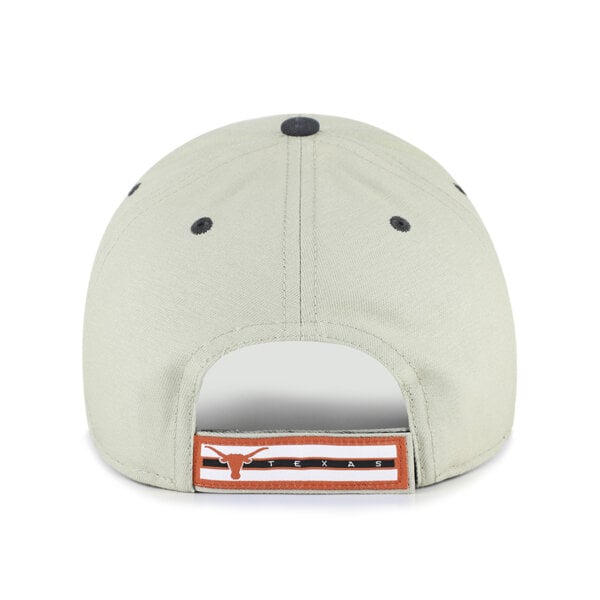 Casquette unisexe ajustable '47 Gris/Noir Texas Longhorns, inscription demi-bloc MVP