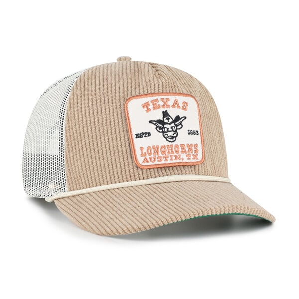 Chapeau unisexe '47 Khaki Texas Longhorns Cordlandia Hitch ajustable