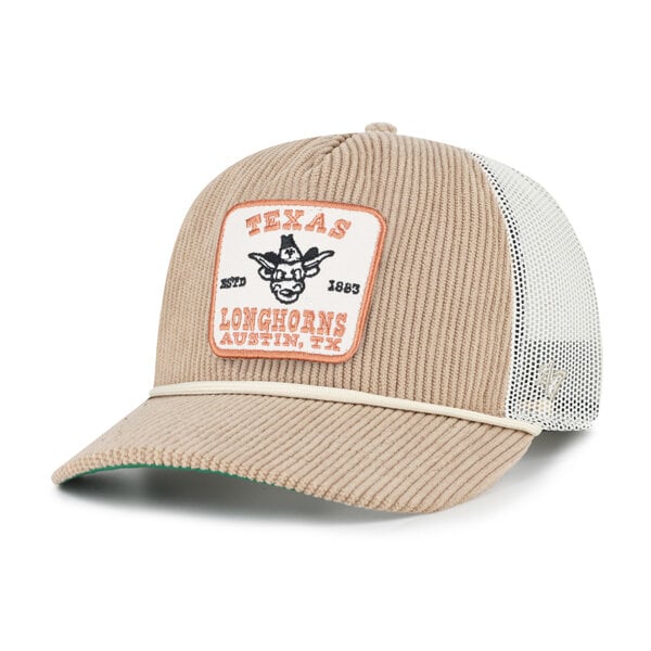 Unisex ’47 Khaki Texas Longhorns Cordlandia Hitch Adjustable Hat