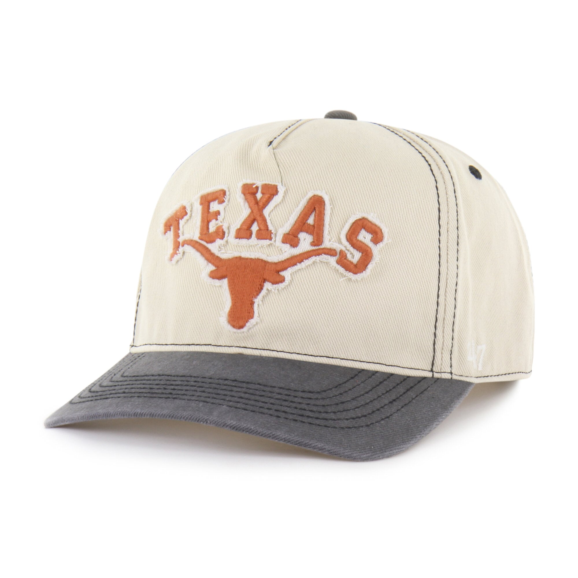 Unisex '47 Tan/Black Texas Longhorns Well-Worn Calderwood Hitch Adjustable Hat