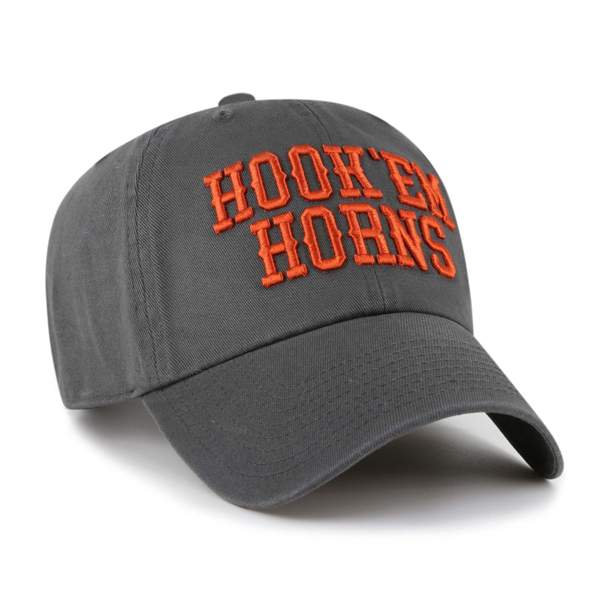 Unisex '47  Texas Longhorns Charcoal Clean Up Adjustable Hat