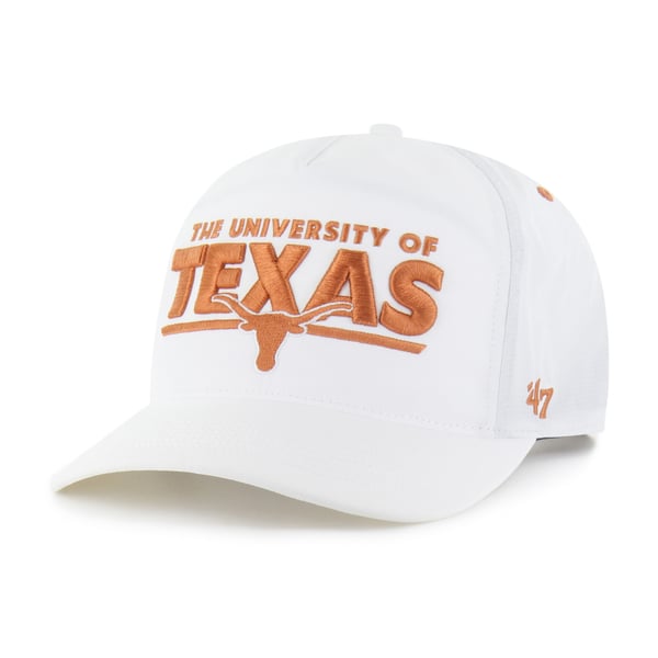 Unisex ’47 White Texas Longhorns brrr° Expressway Hitch Adjustable Hat