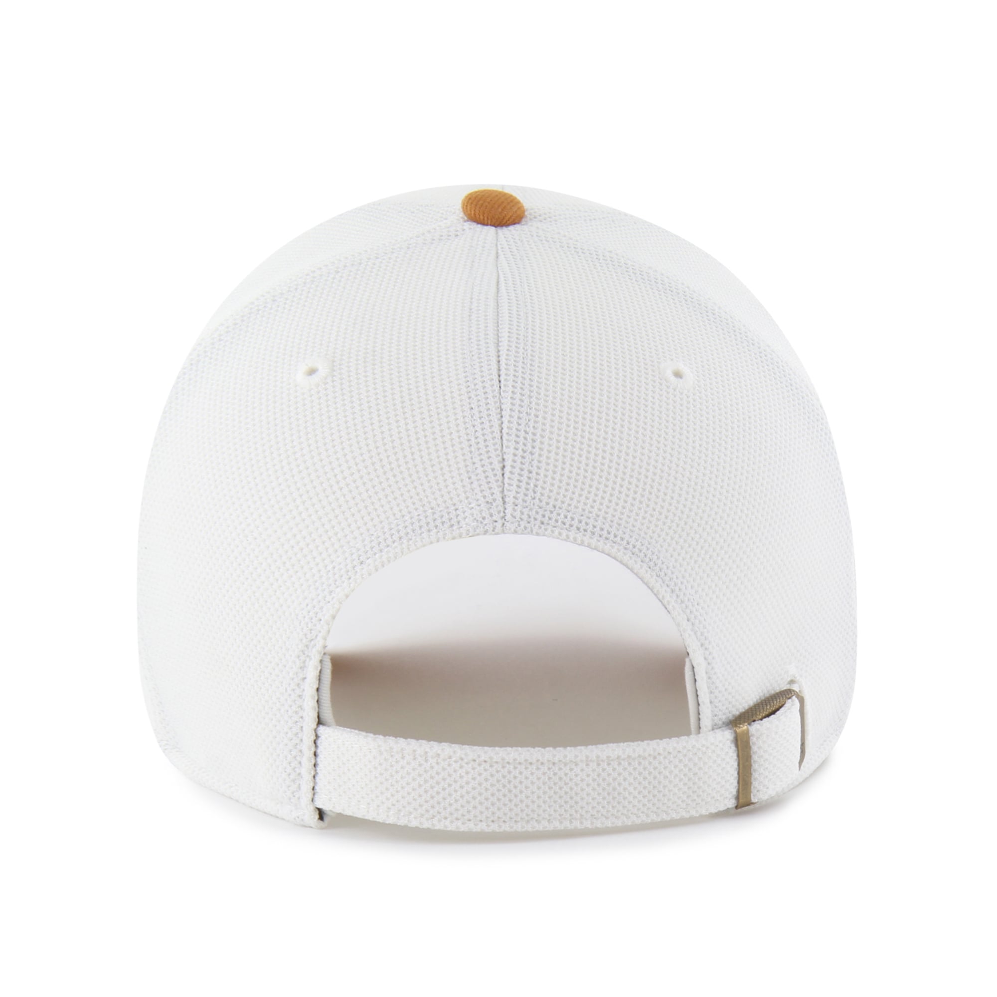 Unisex '47 White/Texas Orange Texas Longhorns Pique Patch Clean Up Adjustable Hat