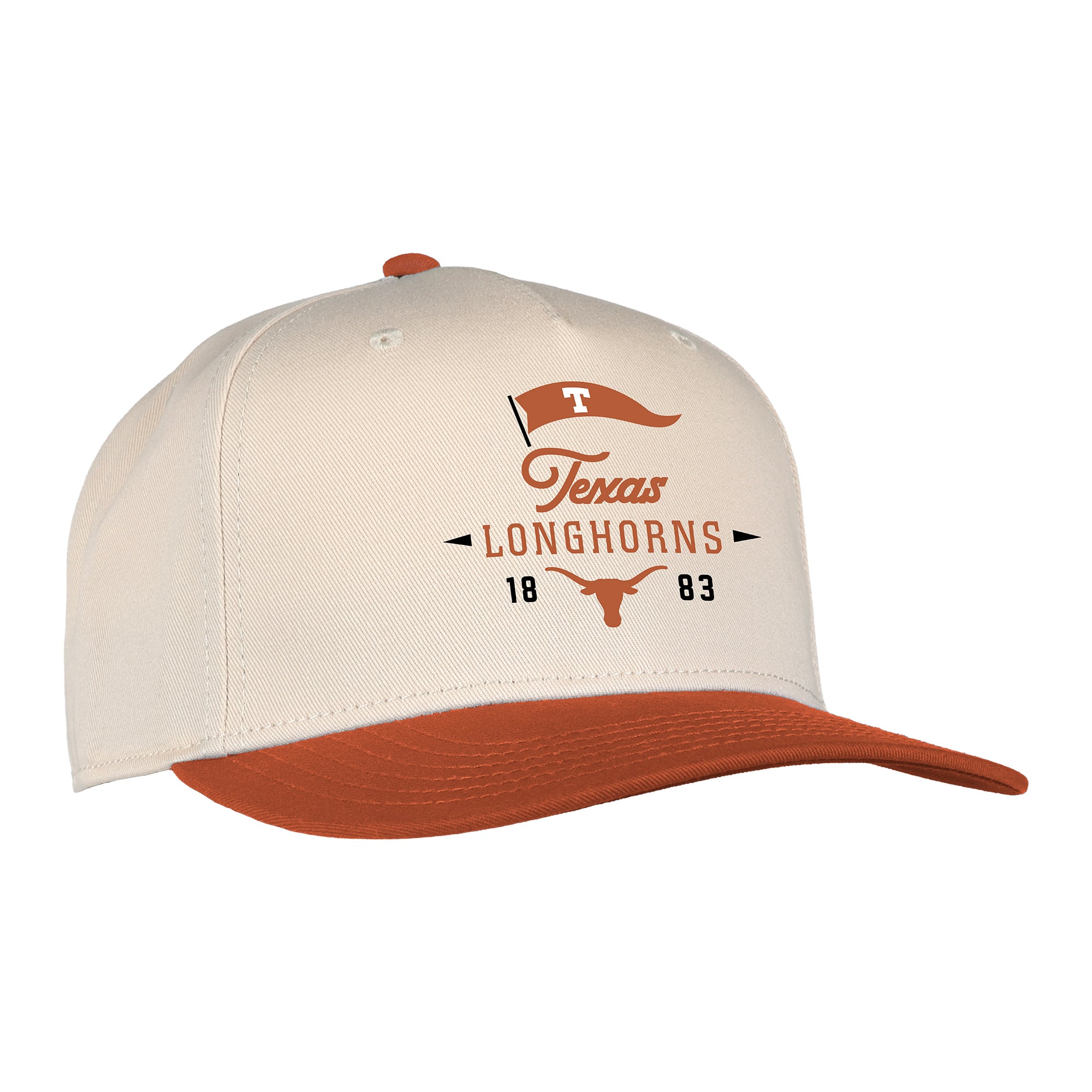 Casquette unisexe Ahead Cream Texas Longhorns The 1995 ajustable