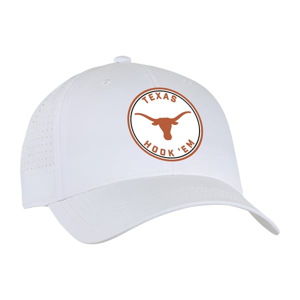 Unisex Ahead White Texas Longhorns Brezo Adjustable Hat
