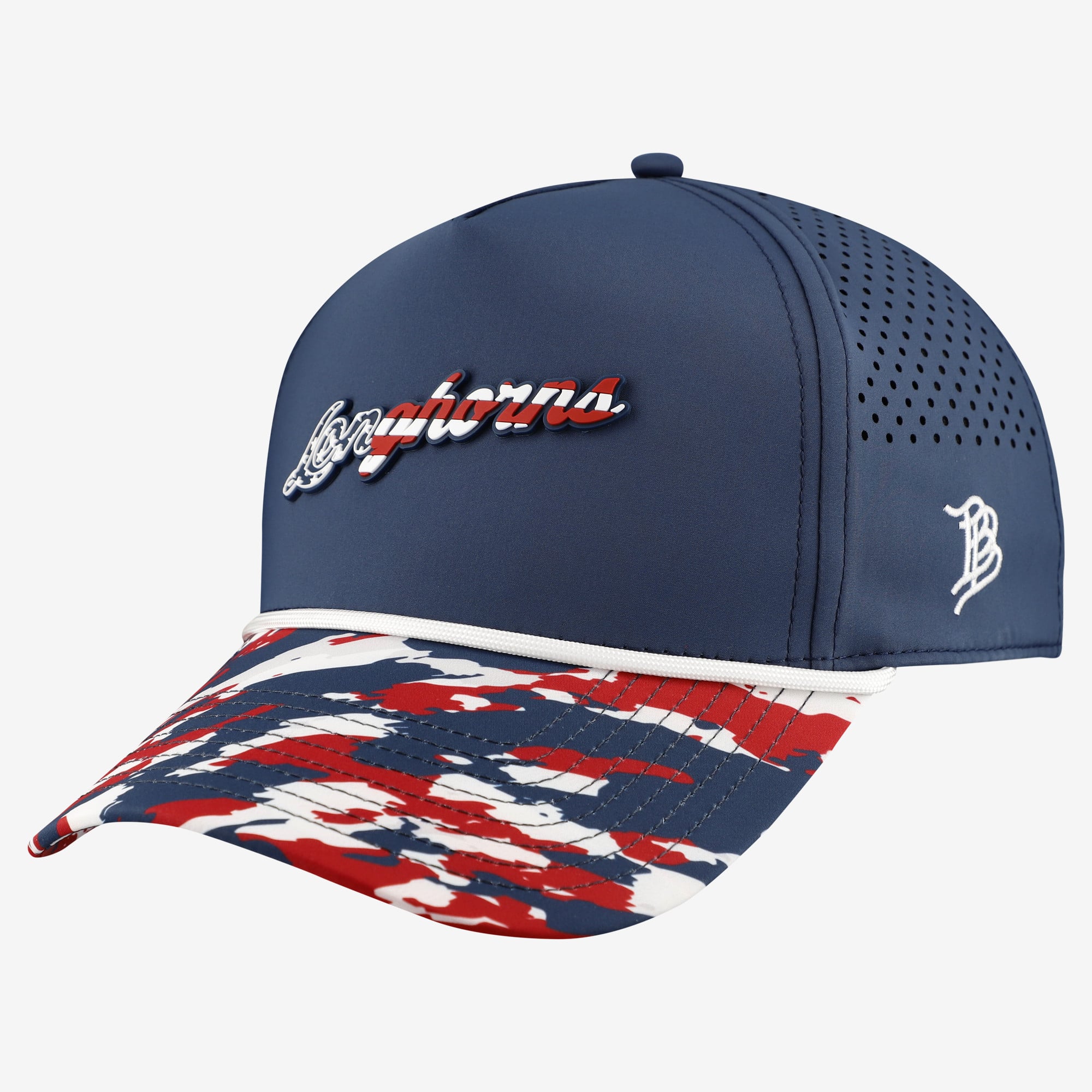 Unisex Branded Bills  Navy Texas Longhorns Stars & Stripes Rope Adjustable Hat