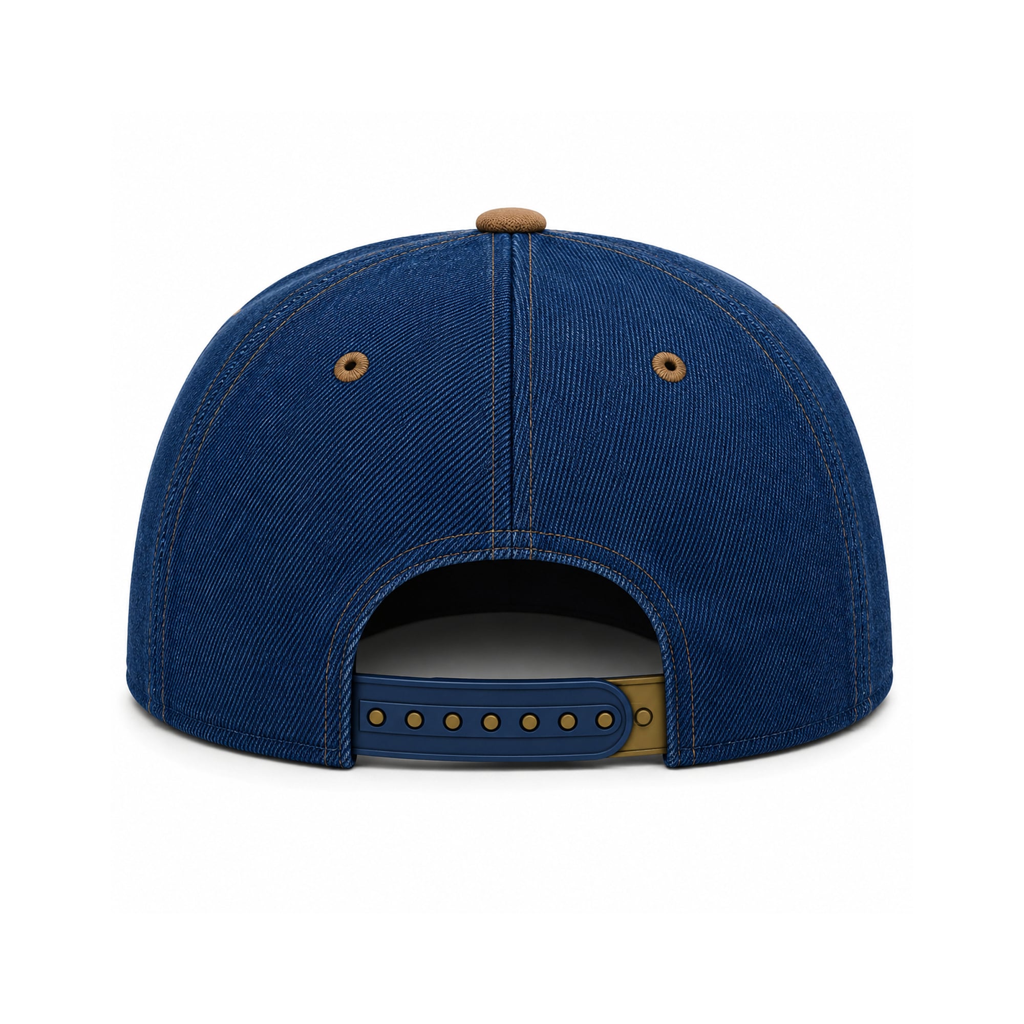Casquette unisexe X x Wrangler bleu/marron Texas Longhorns en denim ajustable