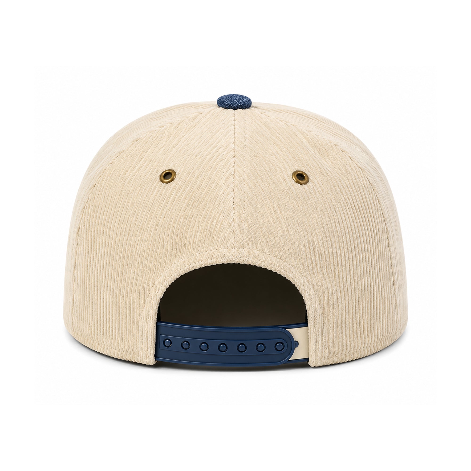 Casquette unisexe X x Wrangler crème/bleue Texas Longhorns en velours côtelé et denim ajustable