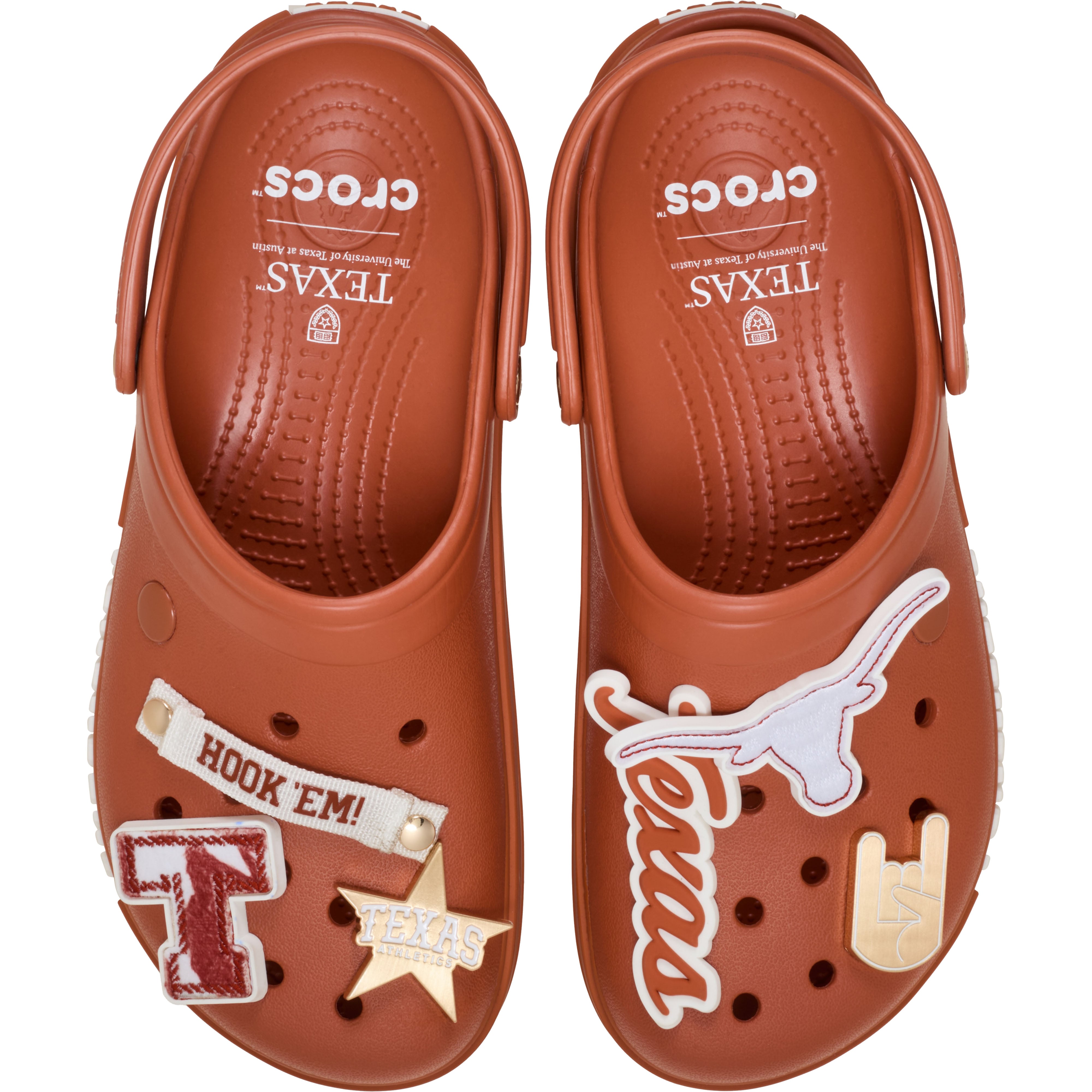 Unisex Crocs Texas Orange Longhorns Classic Clog