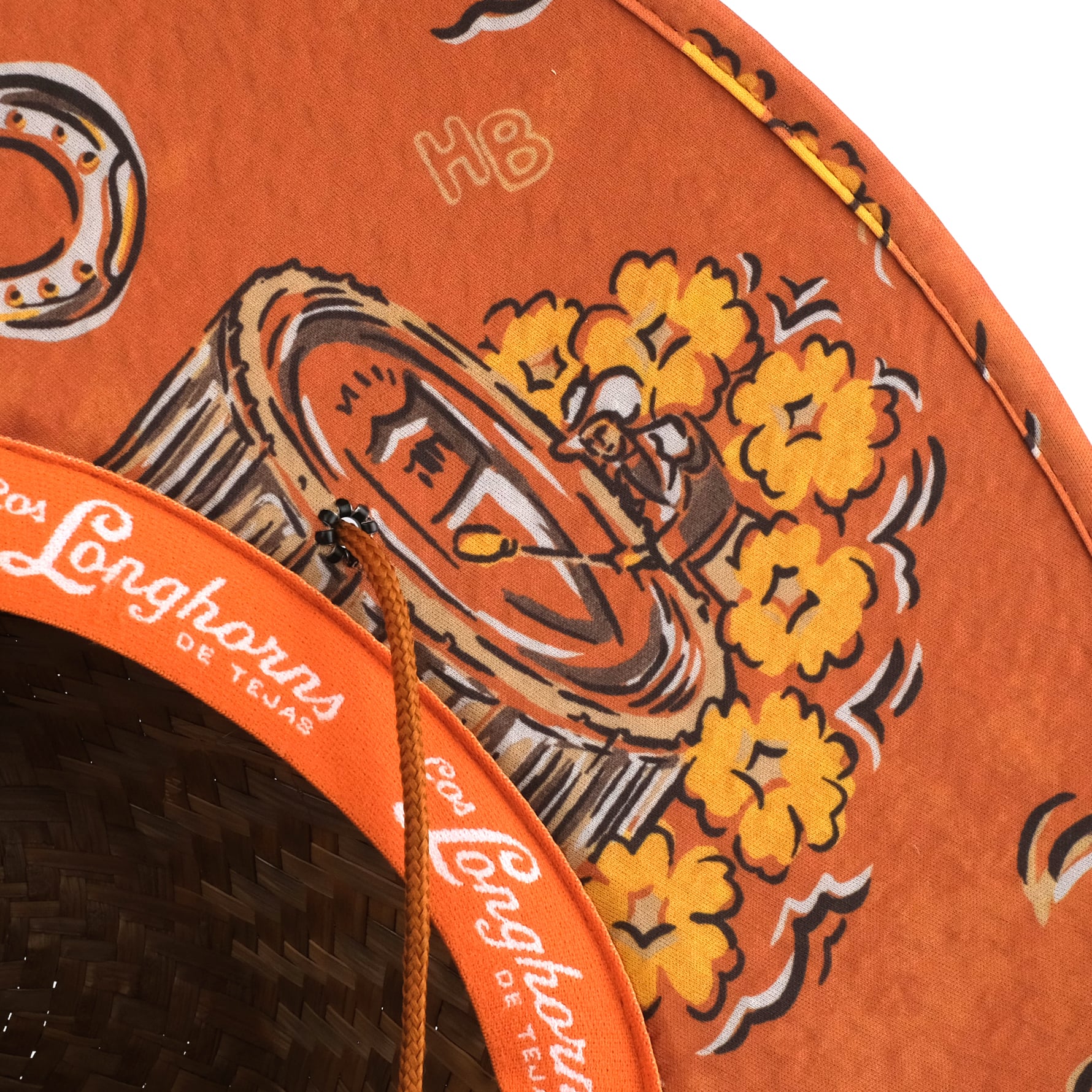 Chapeau de sauveteur unisexe Howler Brothers, motif Texas Longhorns.