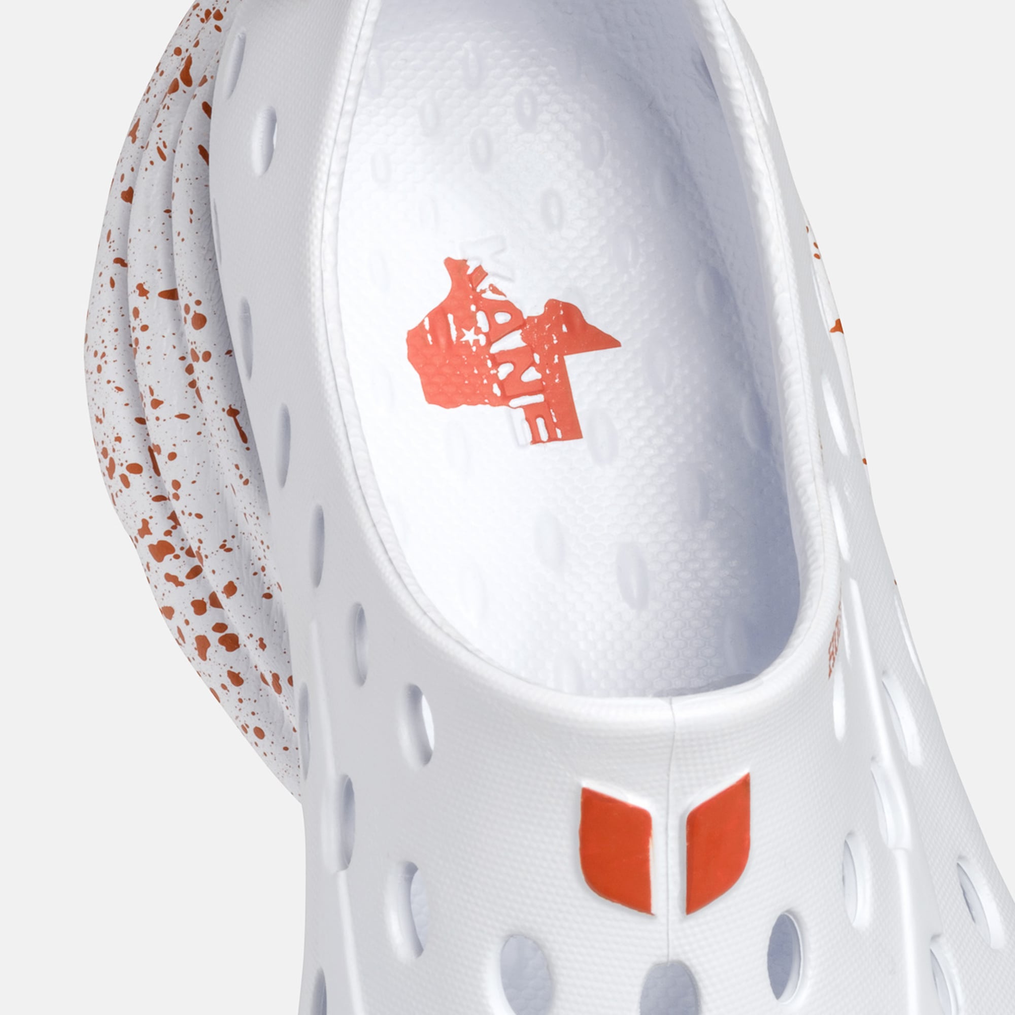 Chaussures unisexes Kane Footwear blanches à motifs Texas Longhorns