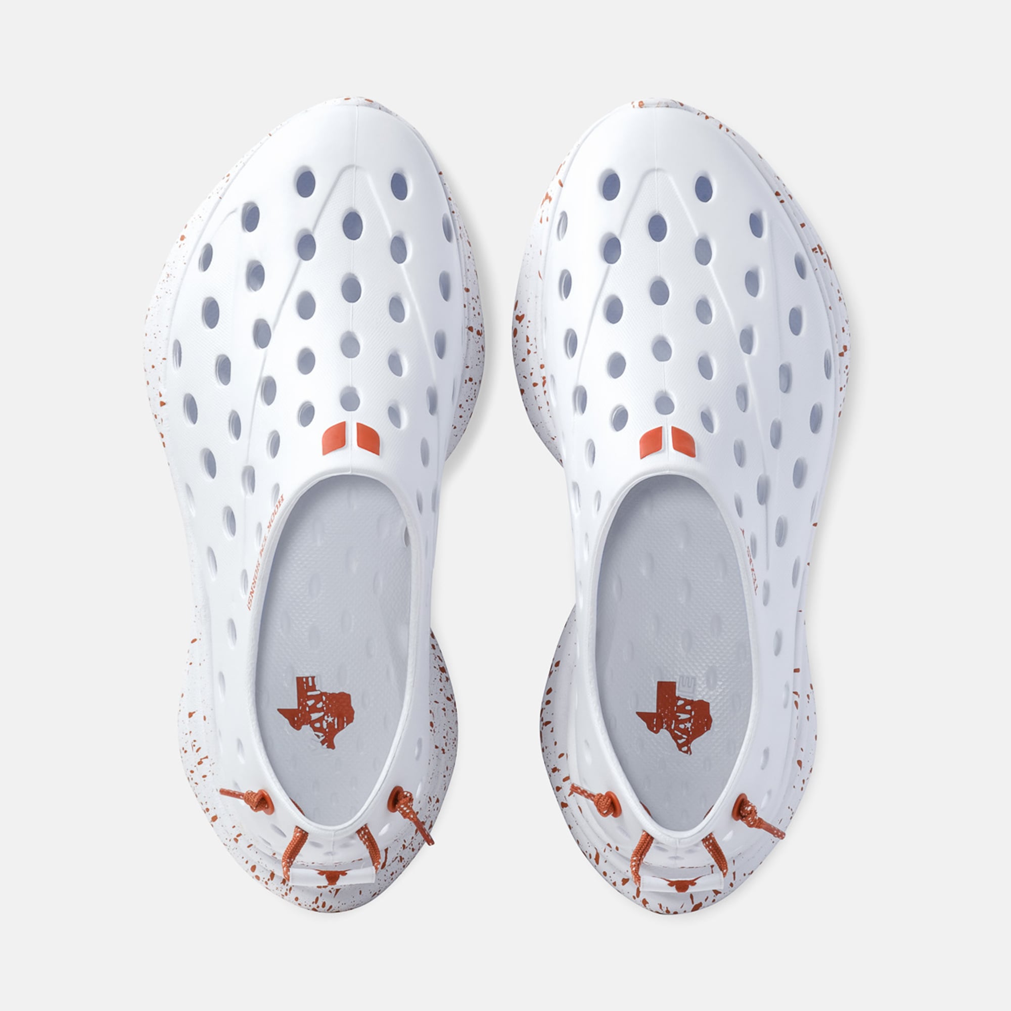 Chaussures unisexes Kane Footwear blanches à motifs Texas Longhorns