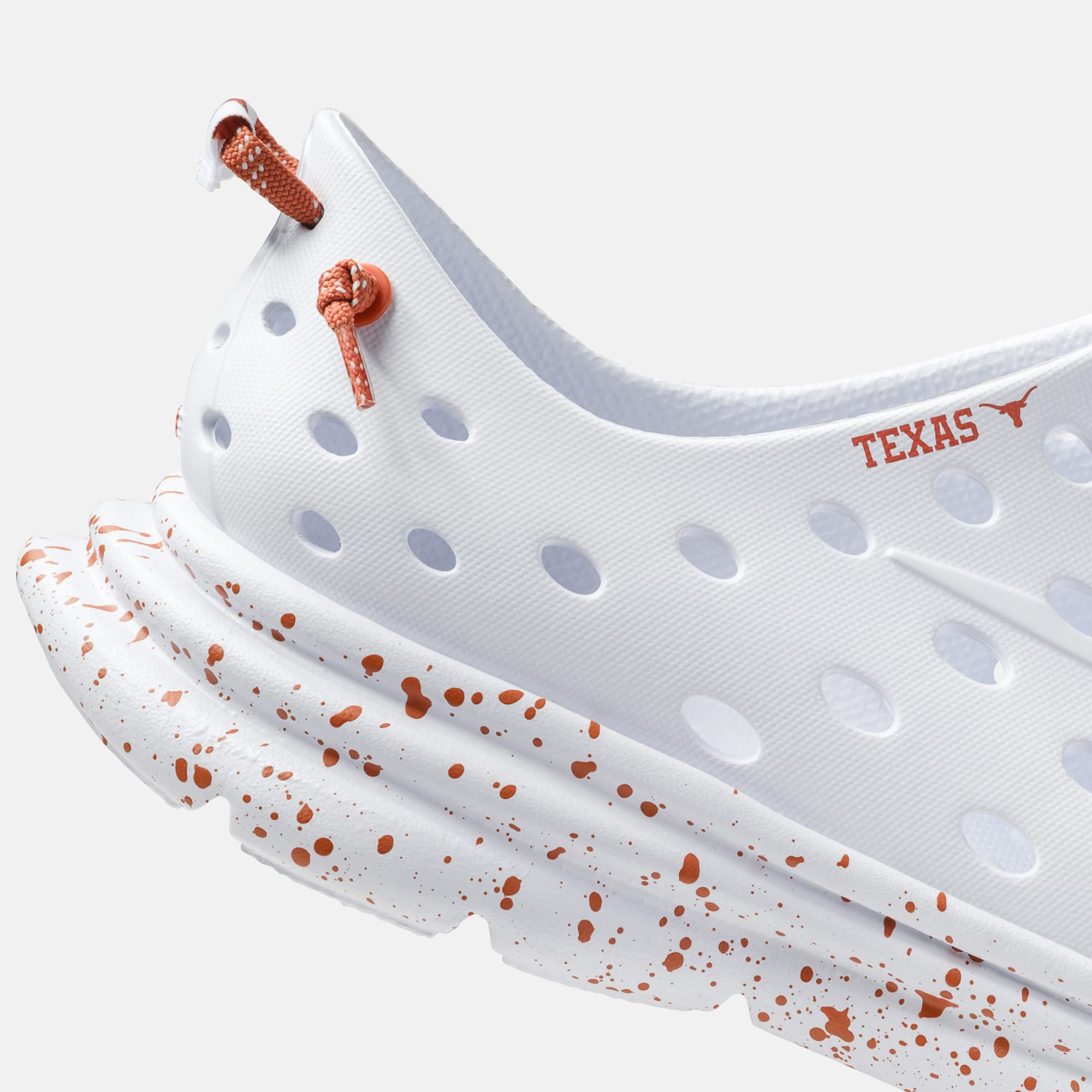 Chaussures unisexes Kane Footwear blanches à motifs Texas Longhorns