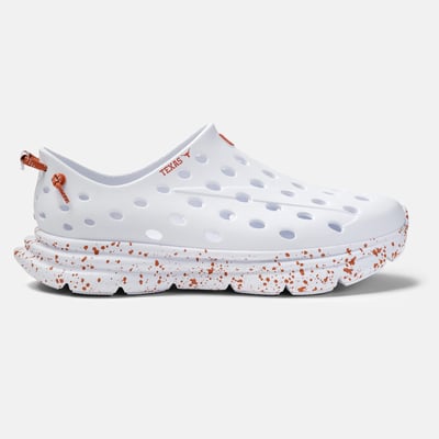  Texas Longhorns Kane Footwear Unisex Speckle Shoe - White