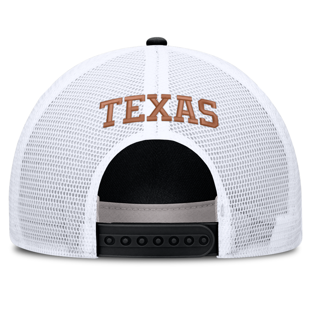 Unisex Nike Black Texas Longhorns 2026 On-Field Gameday Rope Trucker ...