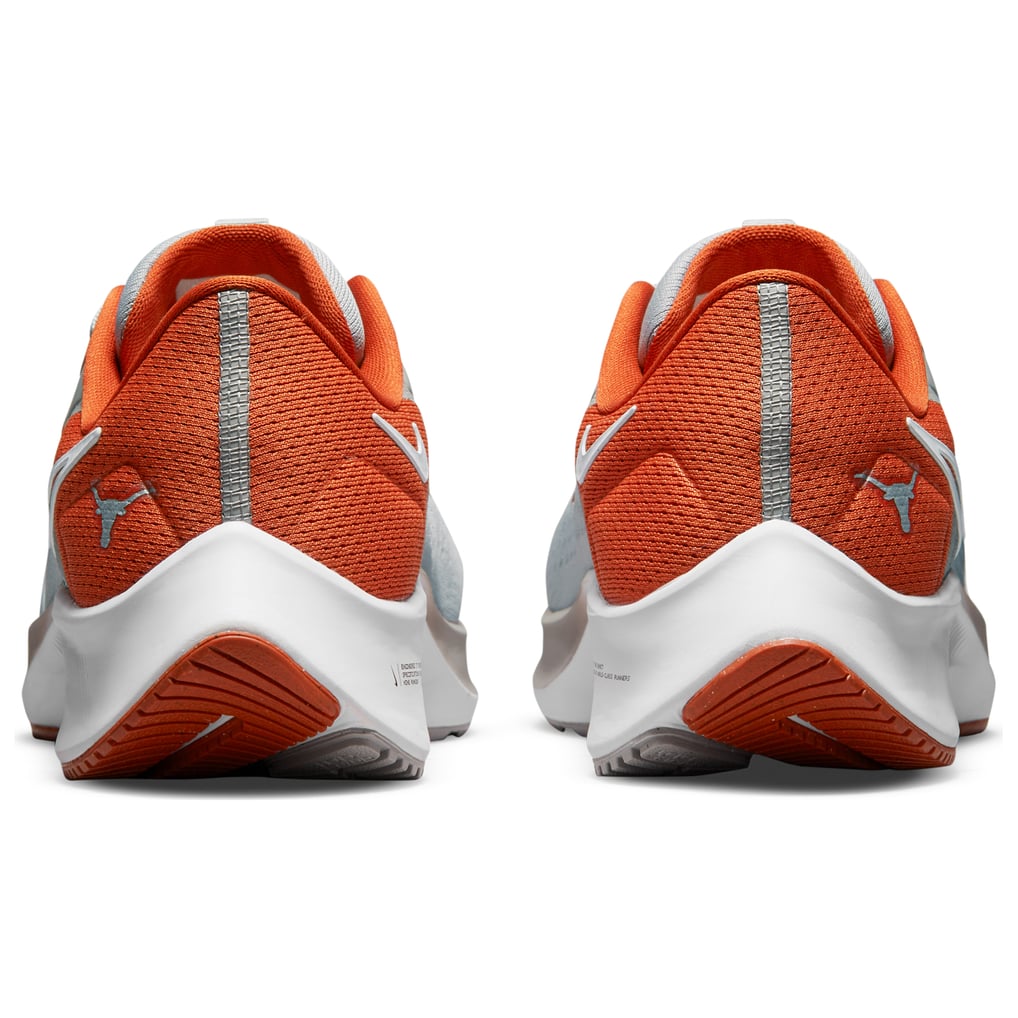 Unisex Nike Gray Texas Longhorns Zoom Pegasus 38 Running Shoe display picture 1