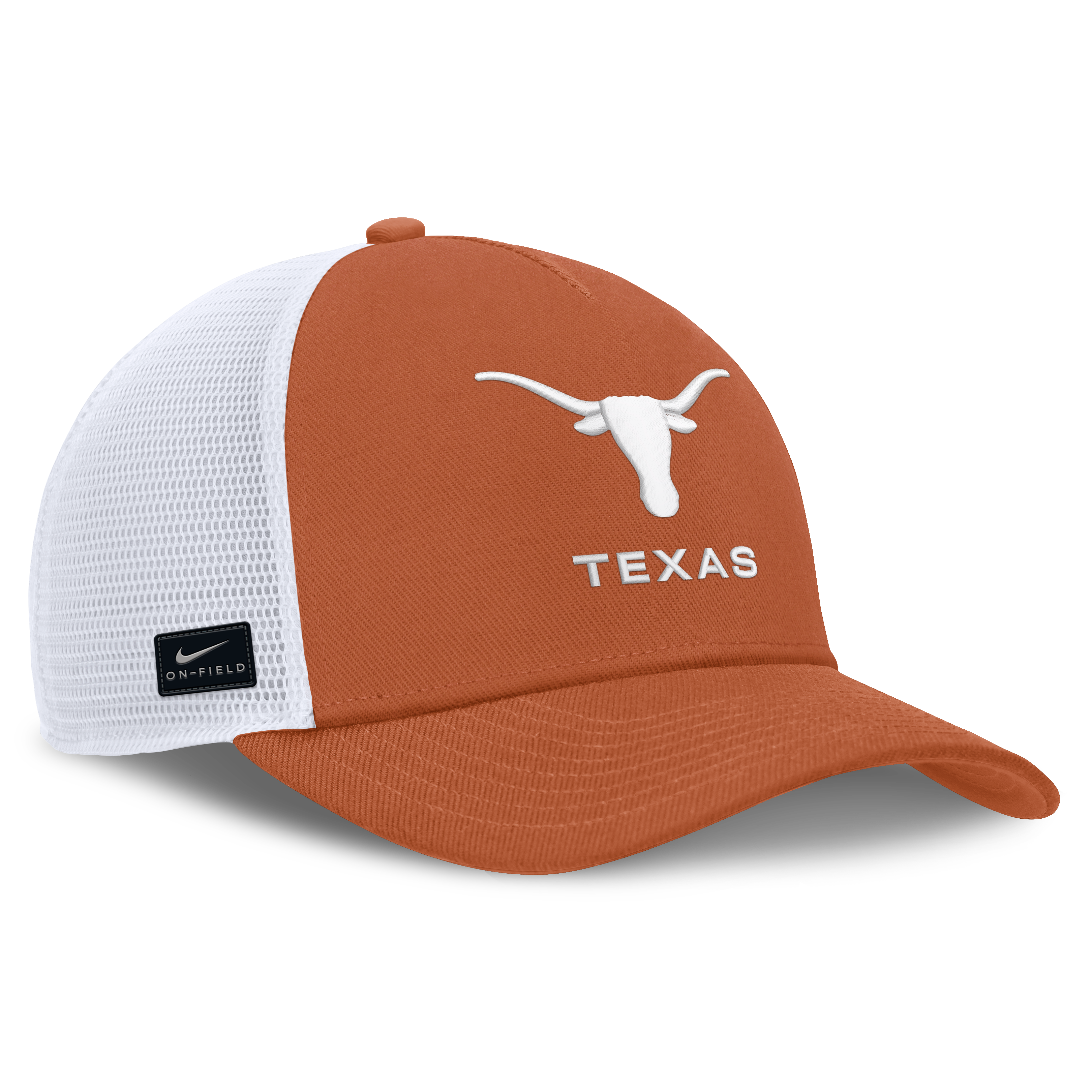 Casquette trucker unisexe Nike Texas Orange Texas Longhorns 2026 On-Field Gameday
