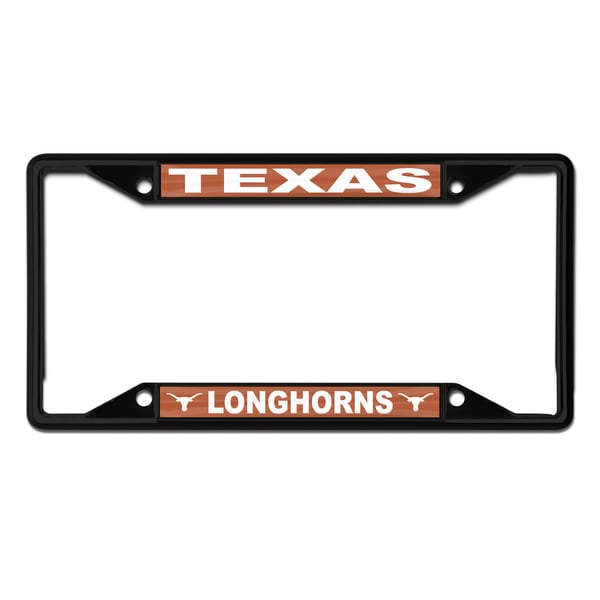 WinCraft Texas Longhorns Chrome Colored License Plate Frame