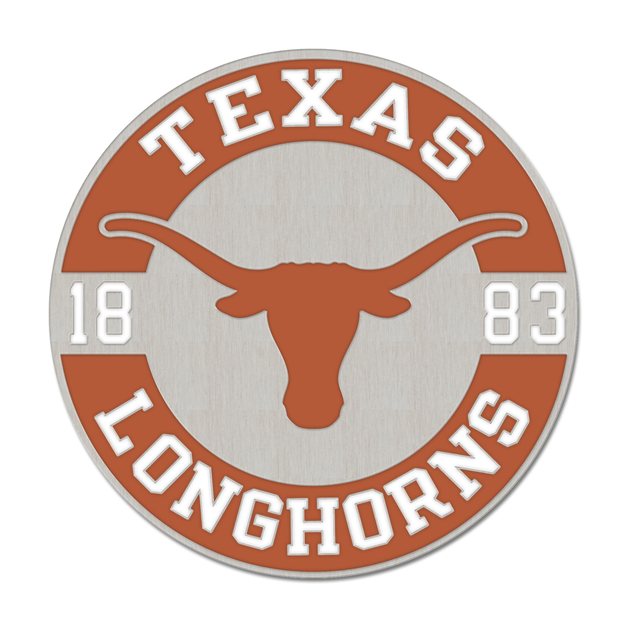 Pin ronde de collection WinCraft Texas Longhorns