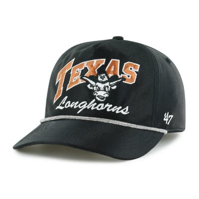 Texas Longhorns '47 Women's Glitter Hitch Adjustable Hat - Black
