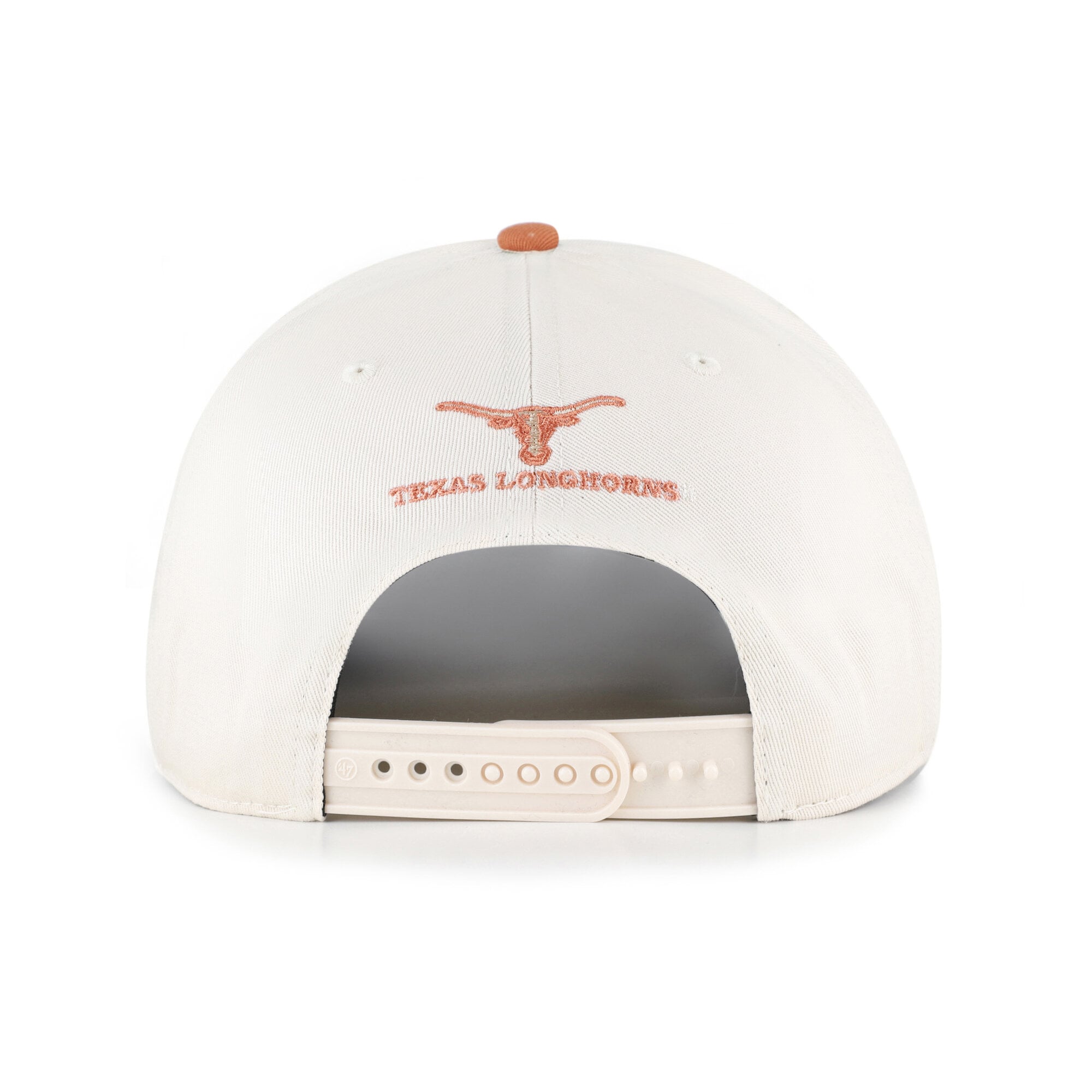 Women's '47 Cream/Texas Orange Texas Longhorns Rope Script Hitch Adjustable Hat