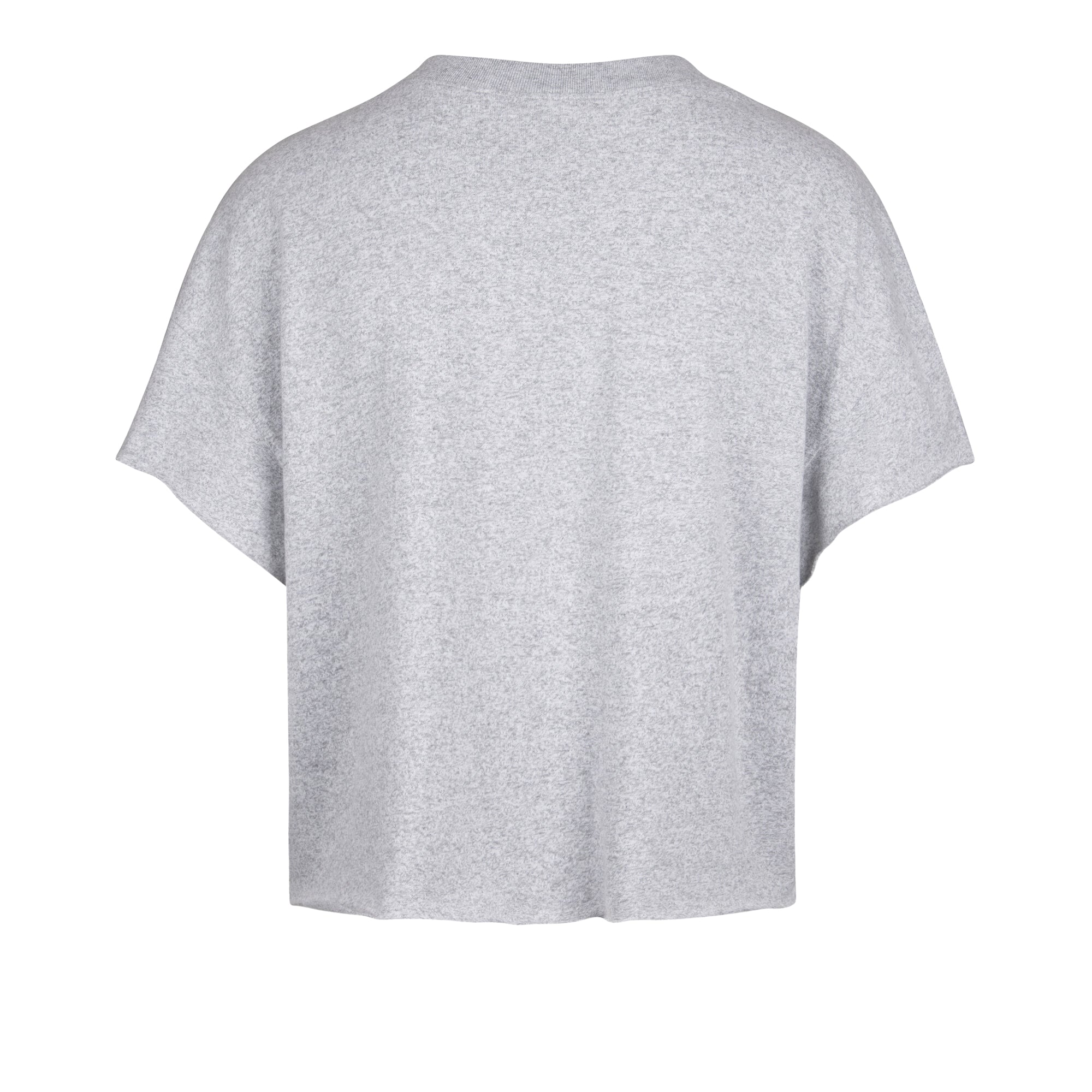 Women's '47 Gray Texas Longhorns Banners Out Oversized Notch-Neck T-Shirt