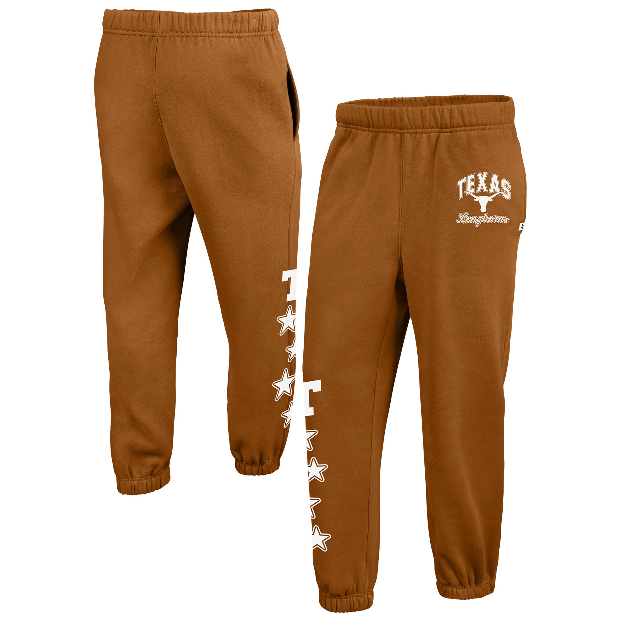 Women's '47  Texas Orange Longhorns Seeing Stars Venice Jogger Pants