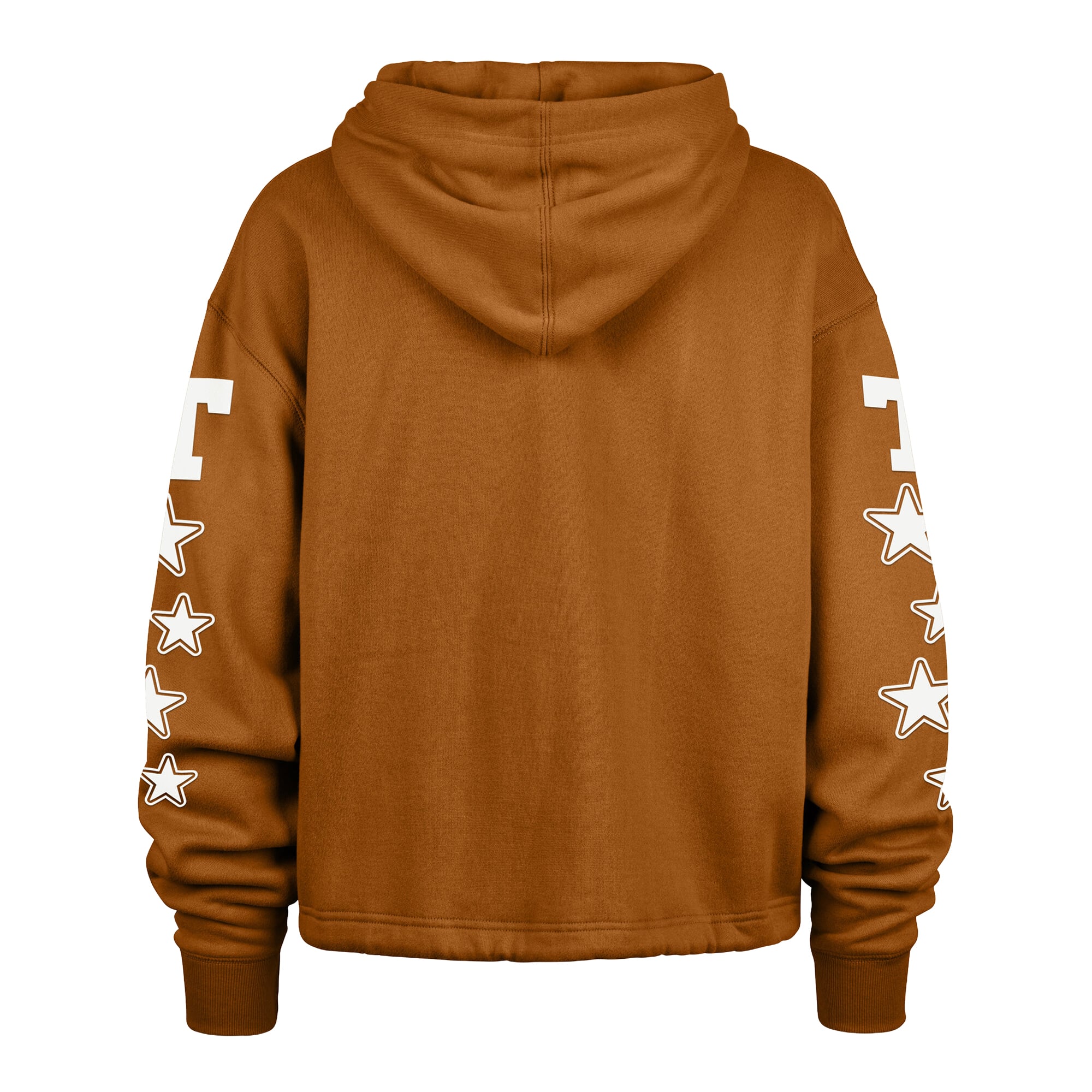 Women's '47  Texas Orange Longhorns Starry Eyed Venice Pullover Hoodie