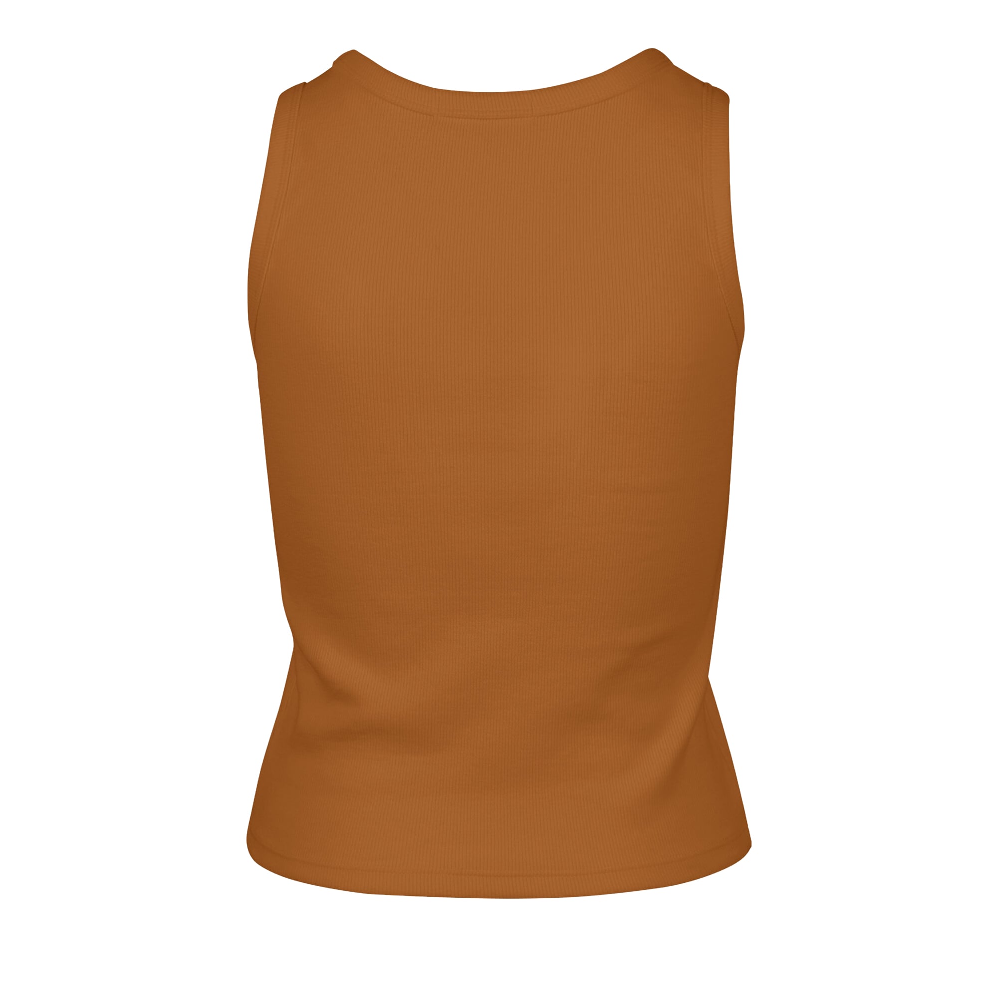 Women's '47 Texas Orange Longhorns Straight Cut Baby Rib Tank Top