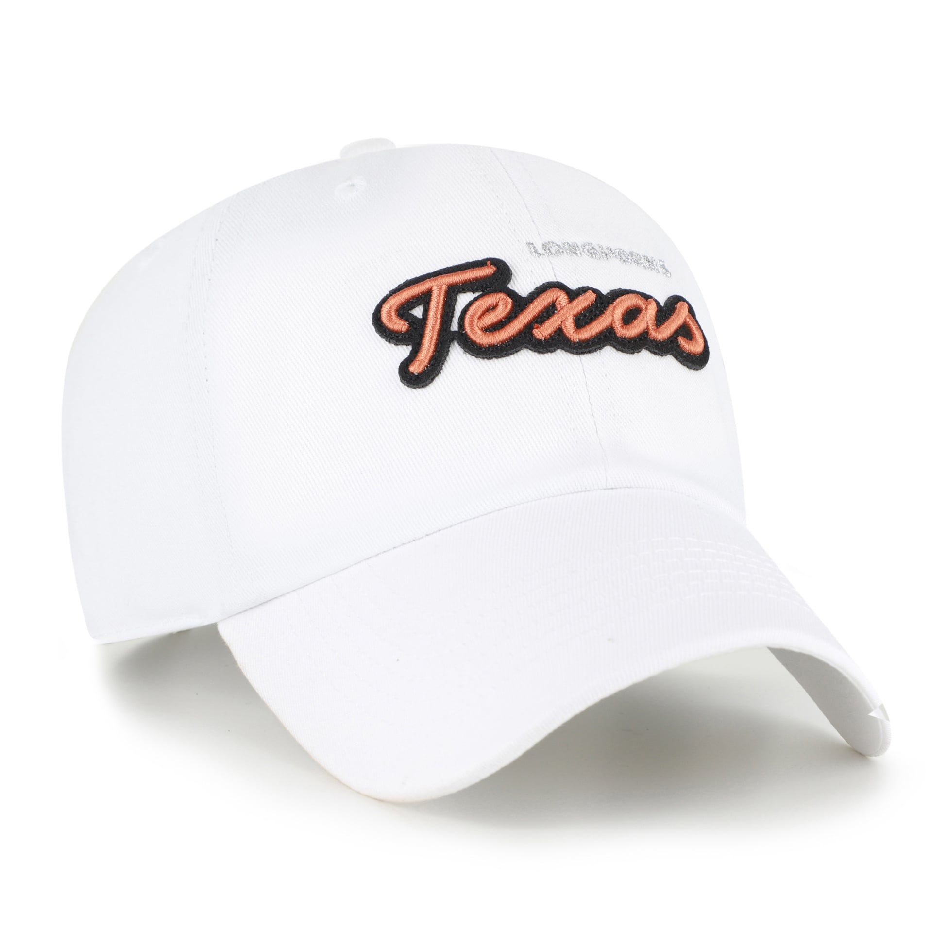 Casquette ajustable tendance Texas Longhorns blanche '47 pour femme