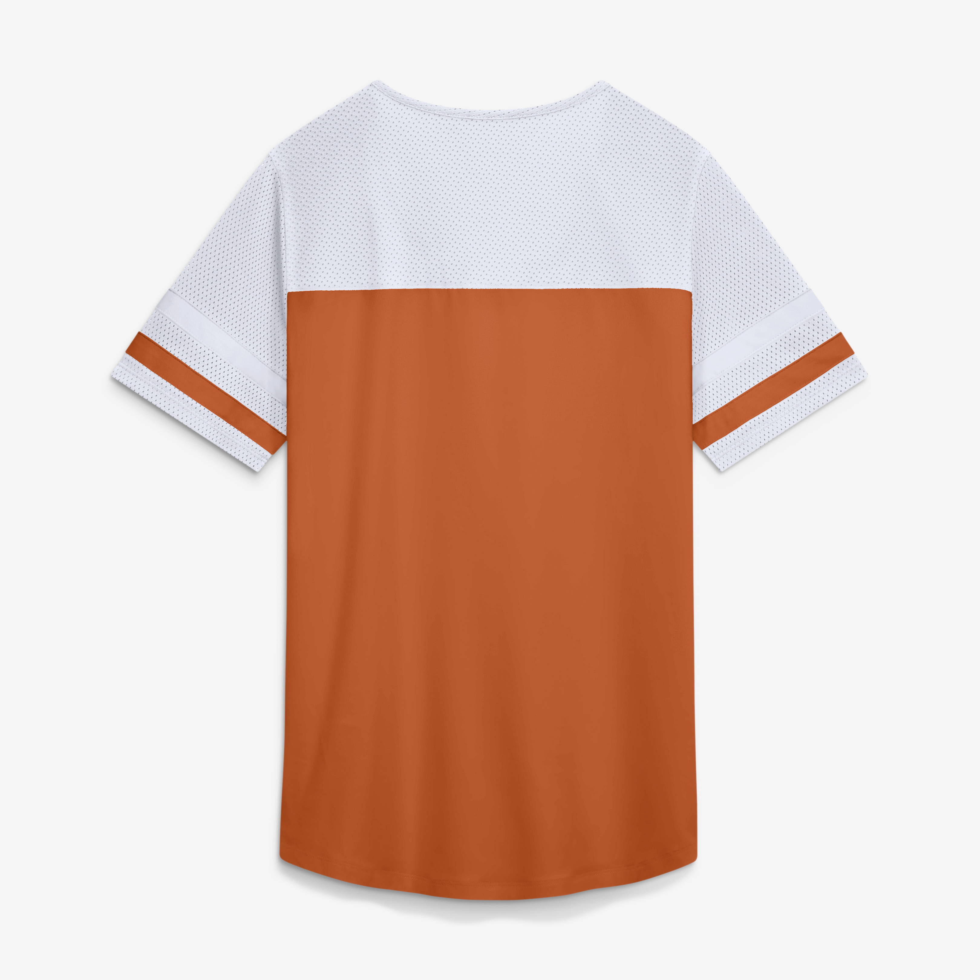 Women's Fanatics Texas Orange Longhorns Power Play Athena Lace-Up T-Shirt