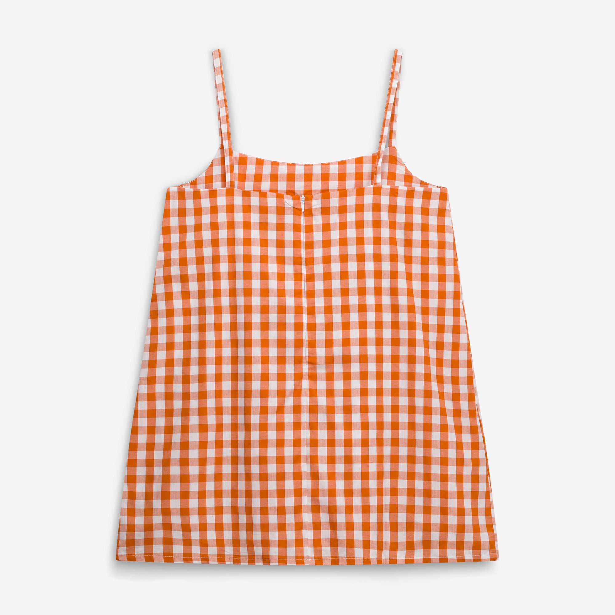 Women's Gameday Social Texas Orange Longhorns Gingham Skort Dress