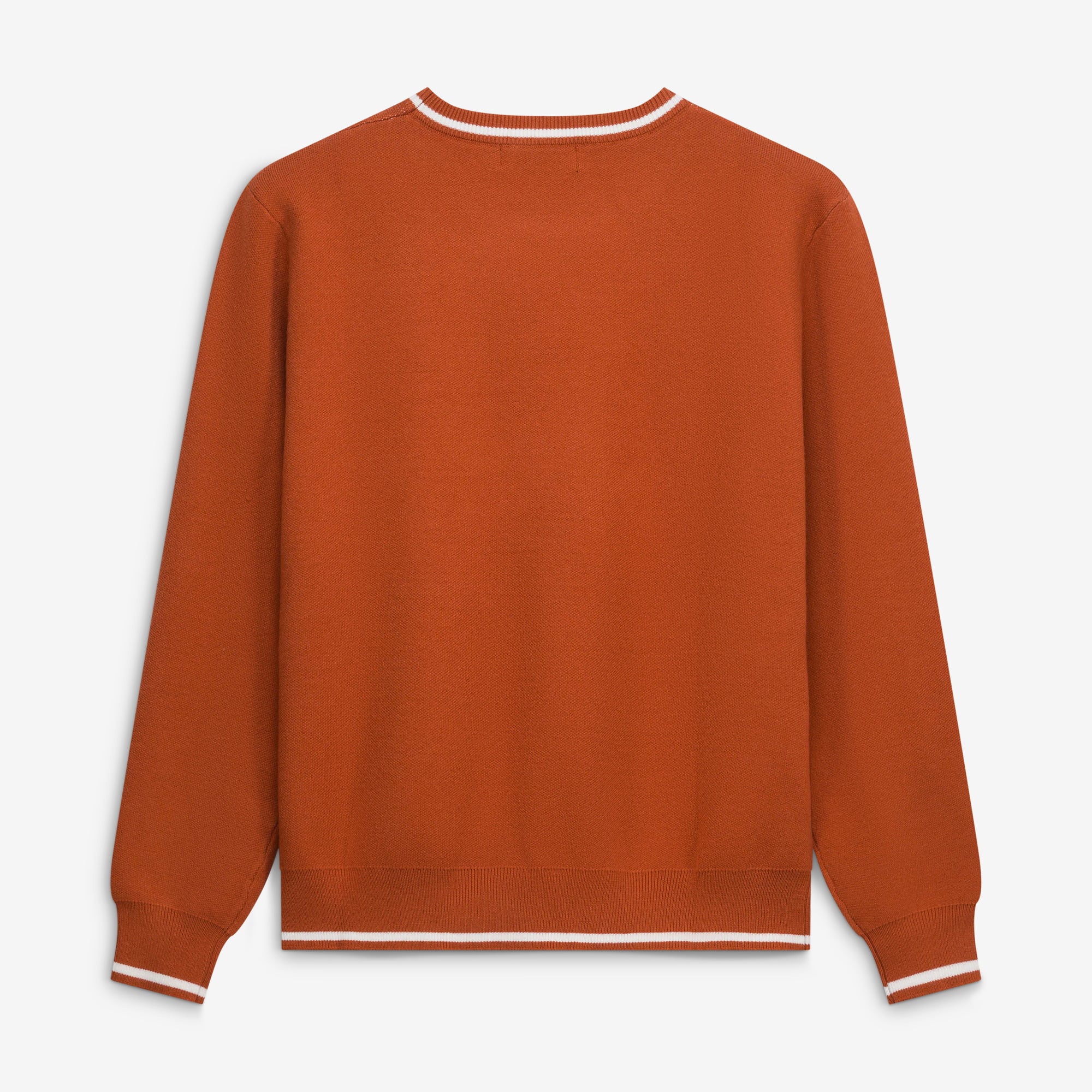 Women's Gameday Social  Texas Orange Longhorns Intarsia Mascot Sweater