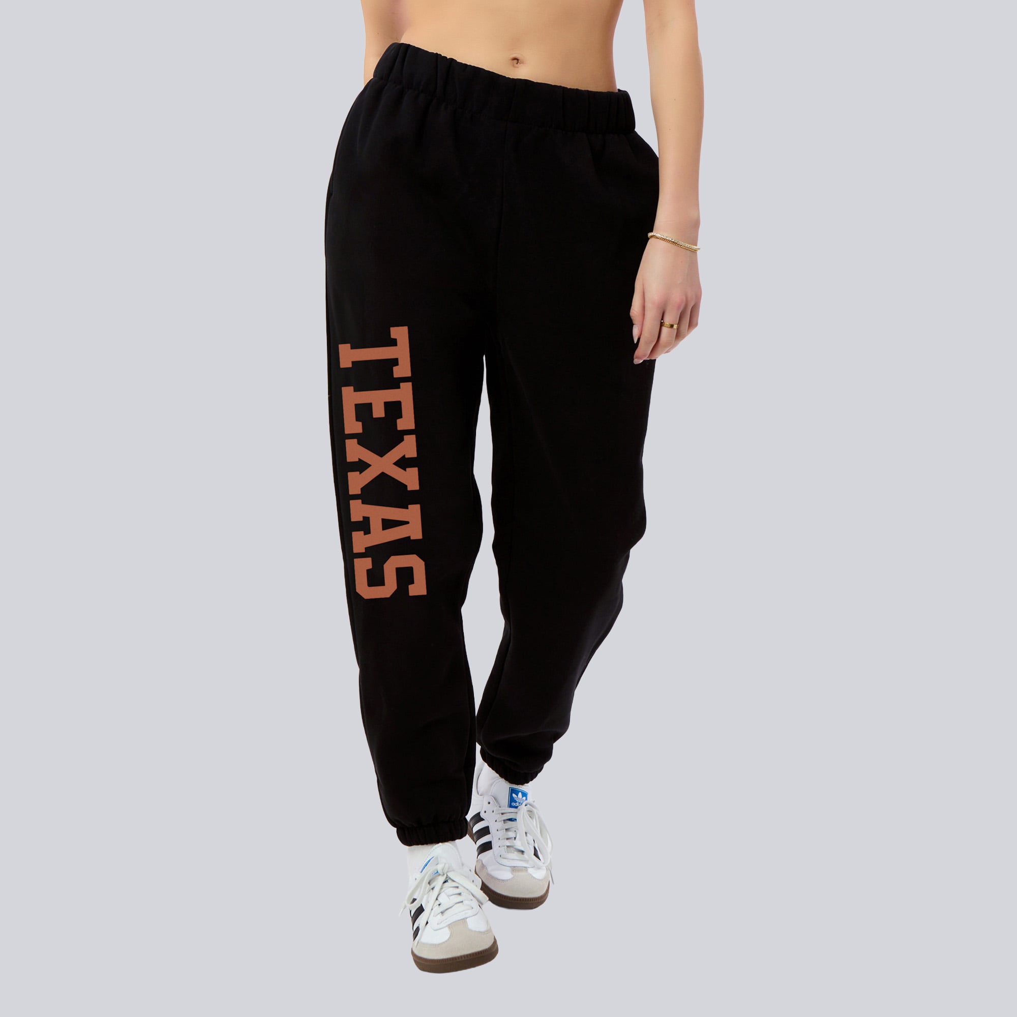 Sweat-shirts basiques Black Texas Longhorns pour femmes