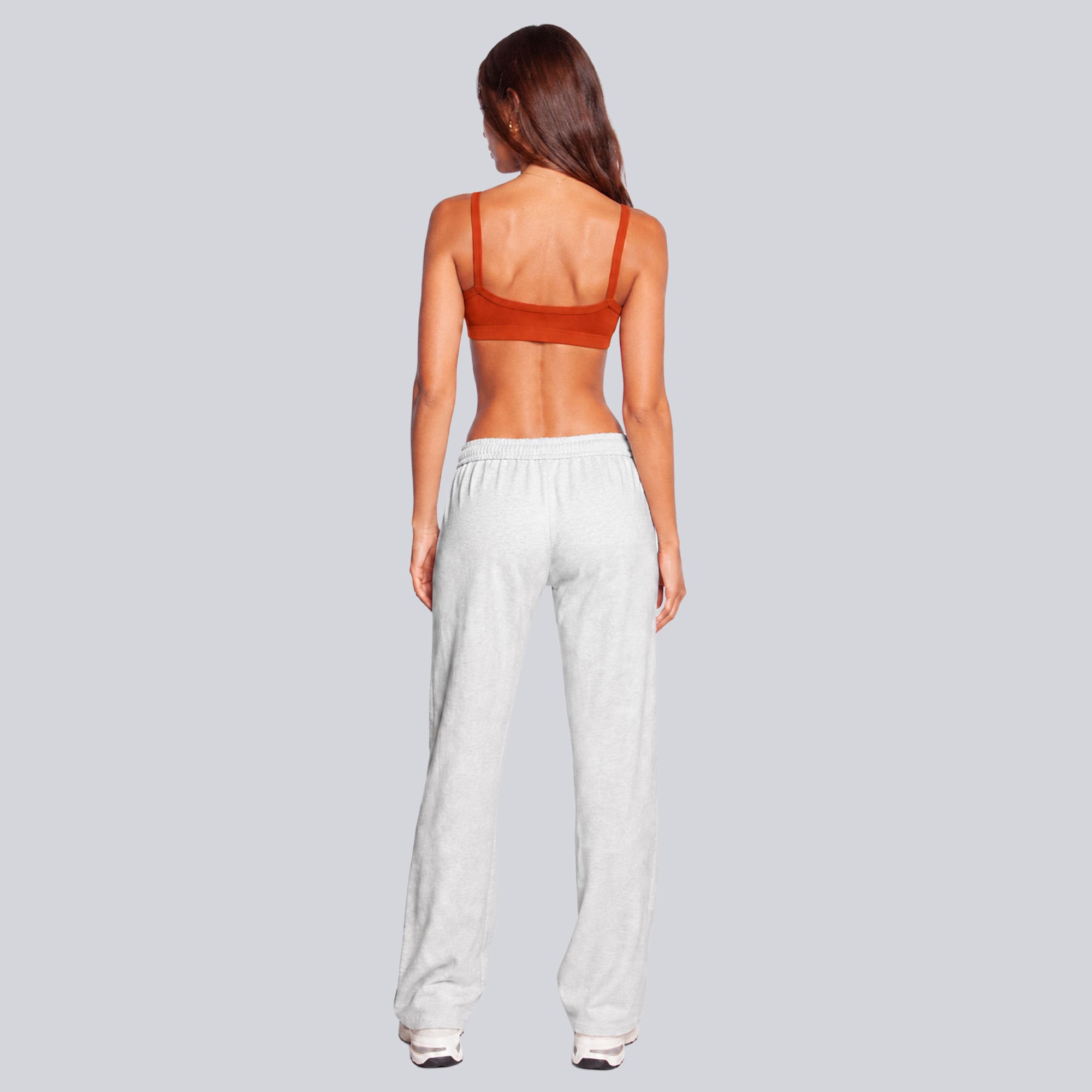 Pantalon universitaire gris Texas Longhorns pour femmes de la marque Hype and Vice