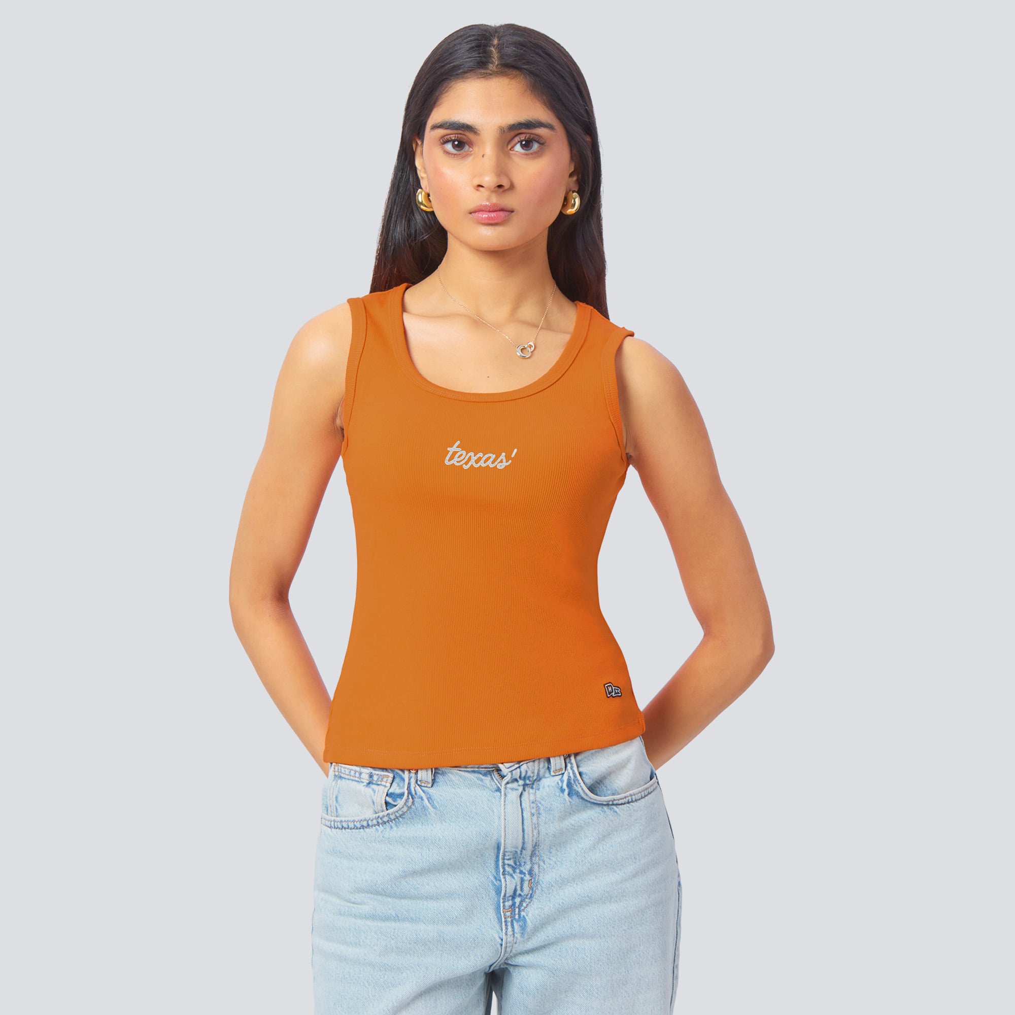 Women's Hype and Vice Texas Orange Longhorns MVP Tank Top
