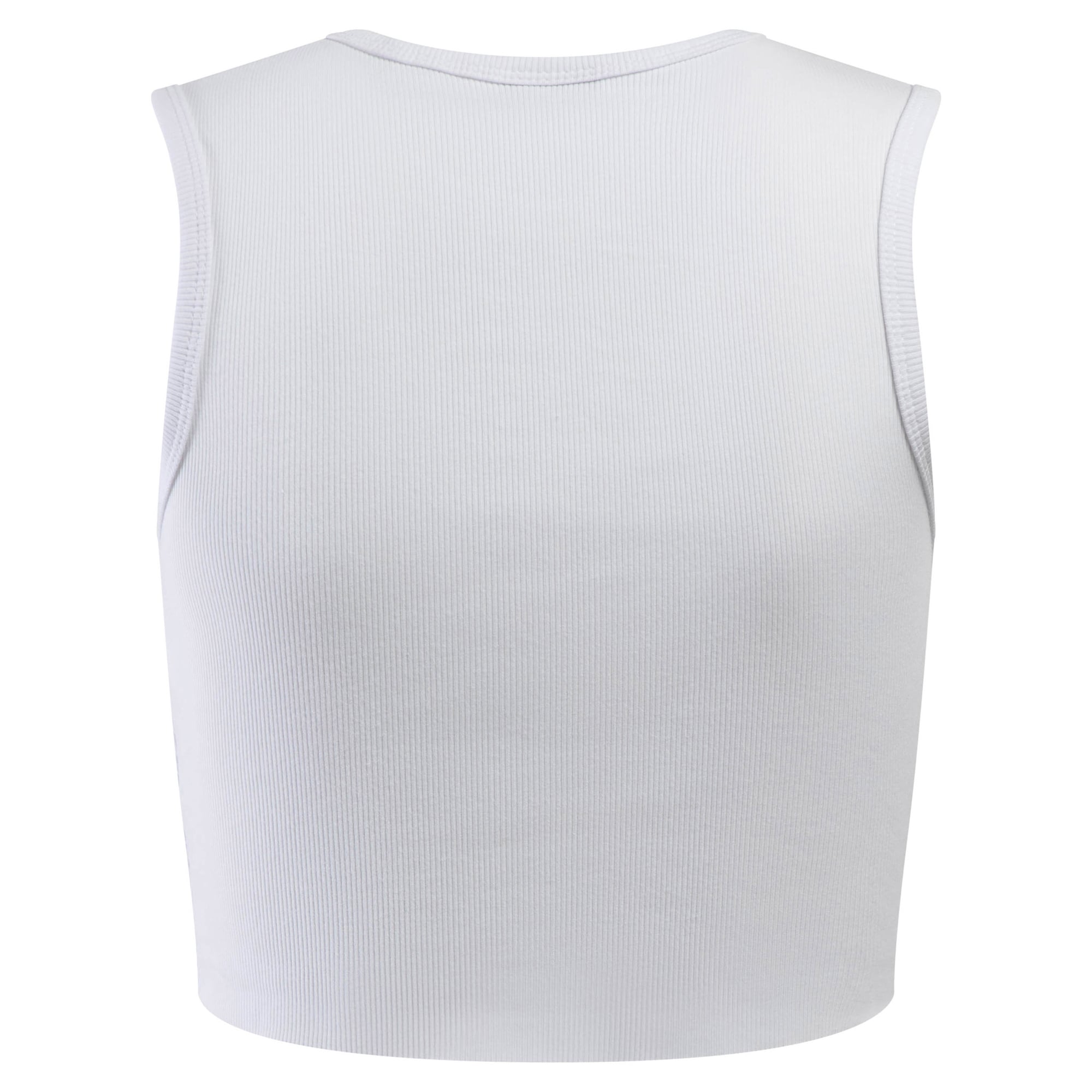 Débardeur court blanc Texas Longhorns pour femmes de la marque Hype and Vice