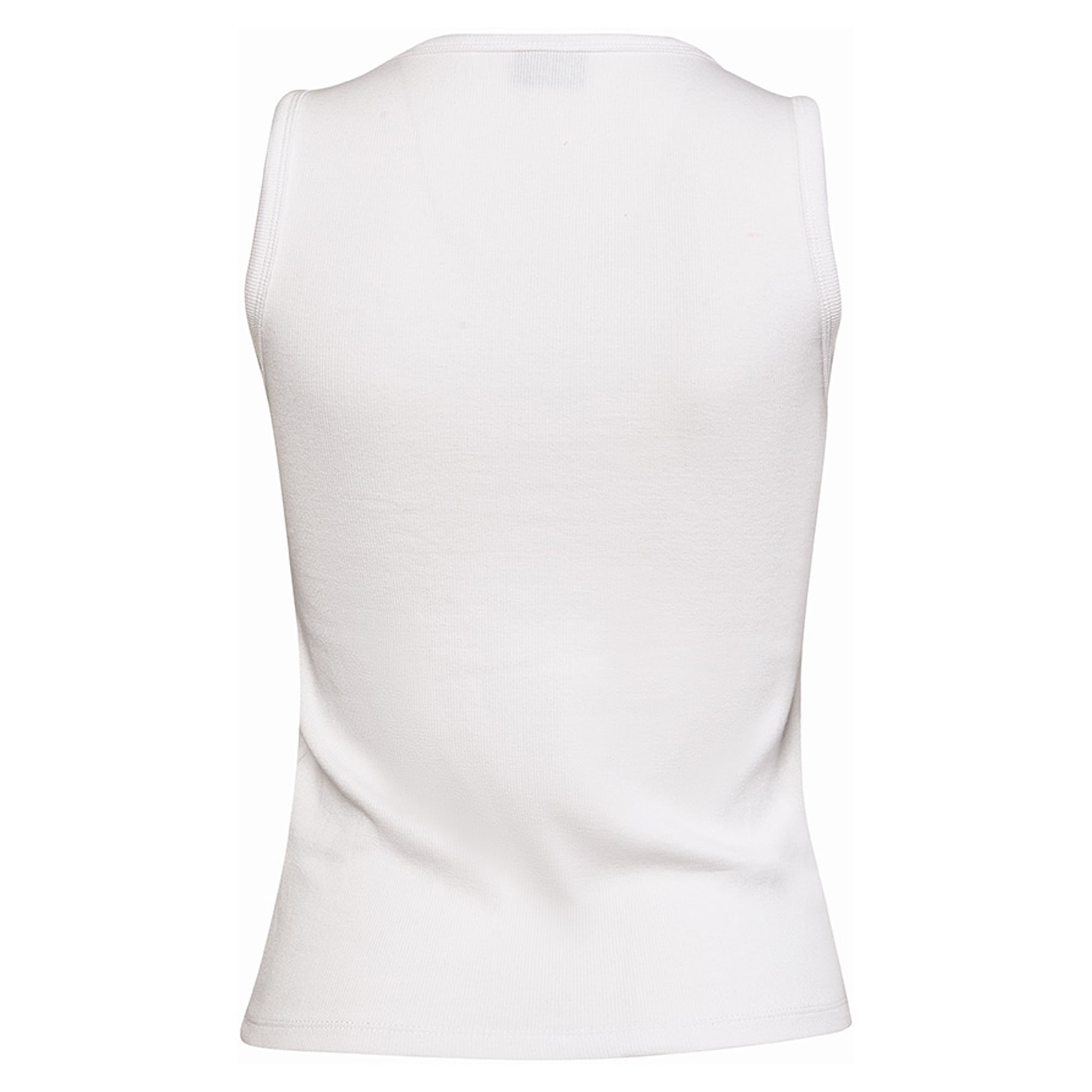 Débardeur long blanc Texas Longhorns pour femmes de la marque Hype and Vice