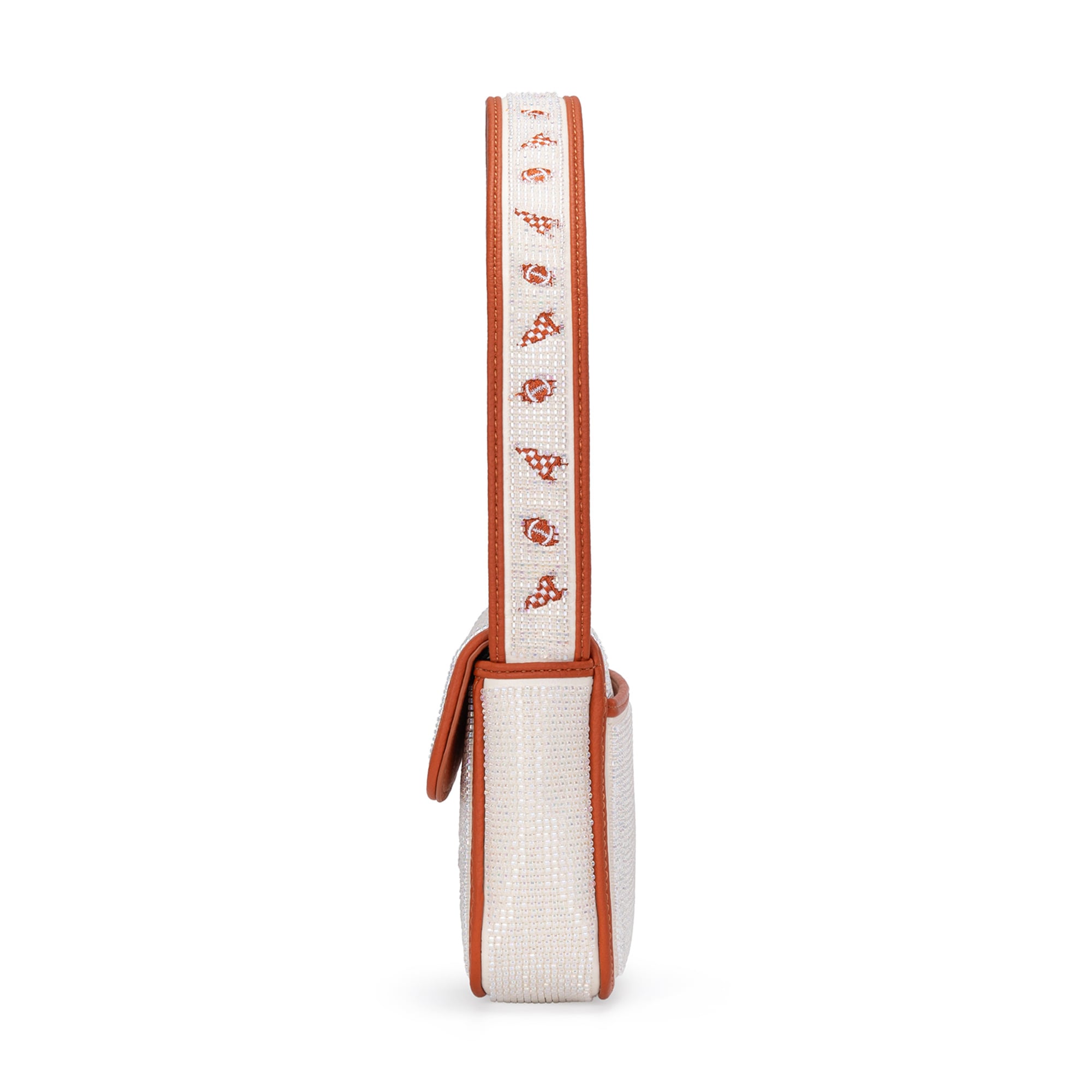 Sac à bandoulière perlé Montana West Texas Longhorns pour femme