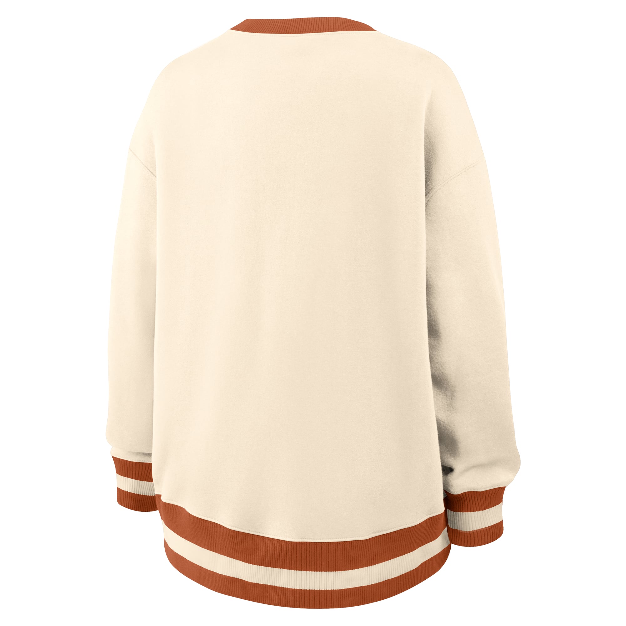 Sweat-shirt Nike Natural Texas Longhorns Oversize Legacy Arch Phoenix pour femme